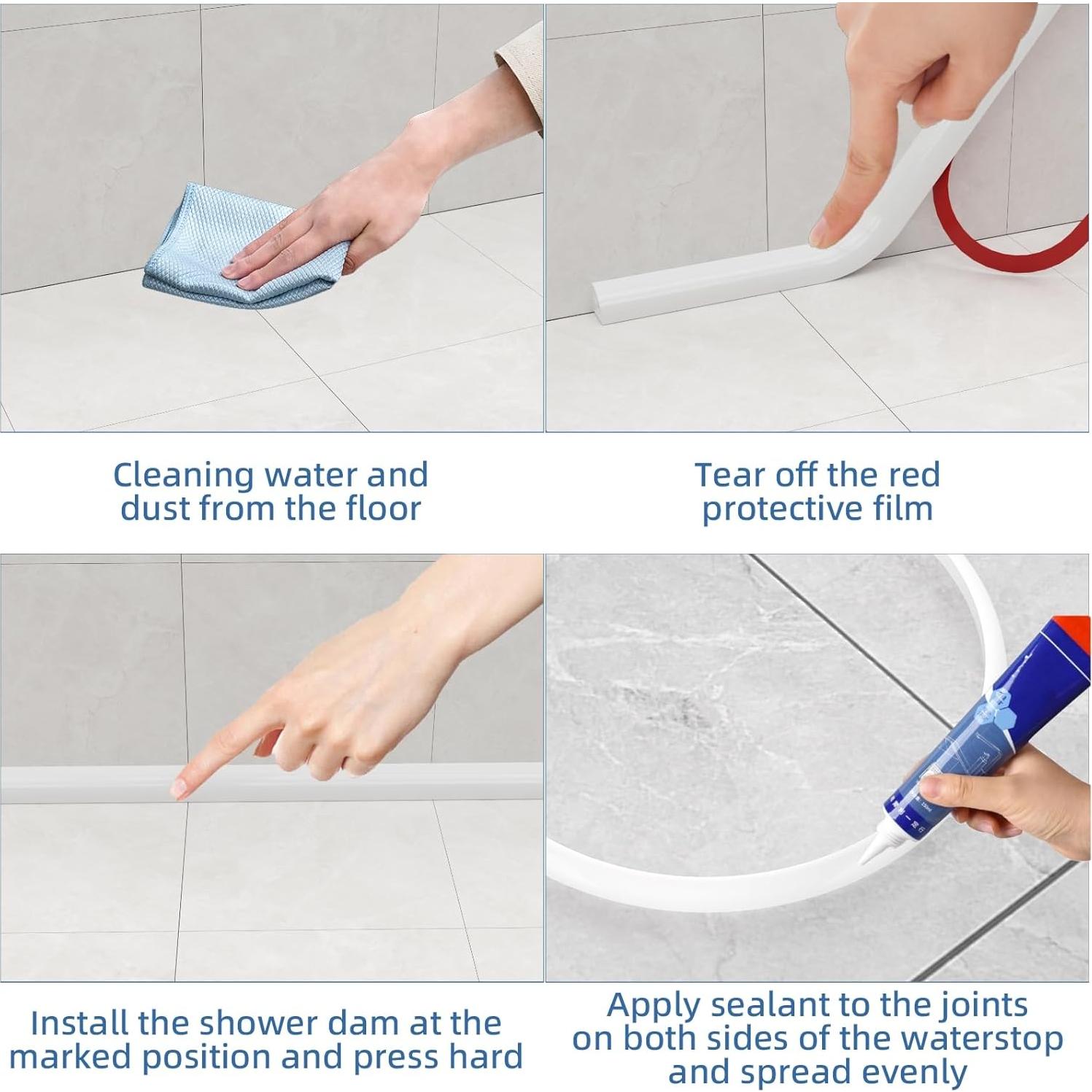 Dique de Agua Colapsable Conwang 99 cm Silicona Impermeable