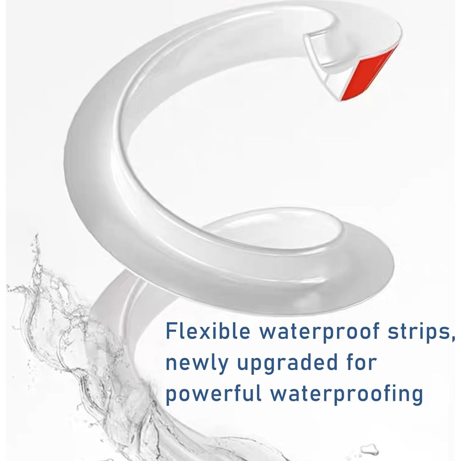 Umbral de Ducha Winmist Glimpse 2.0m x 3cm Silicona Blanca