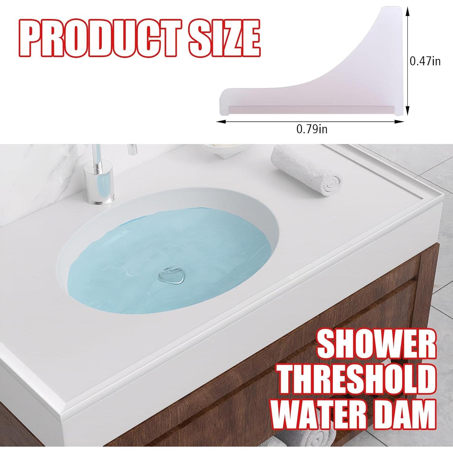 3 Piezas Dique de Agua Silicona Autoadhesivo 99 cm Panthra