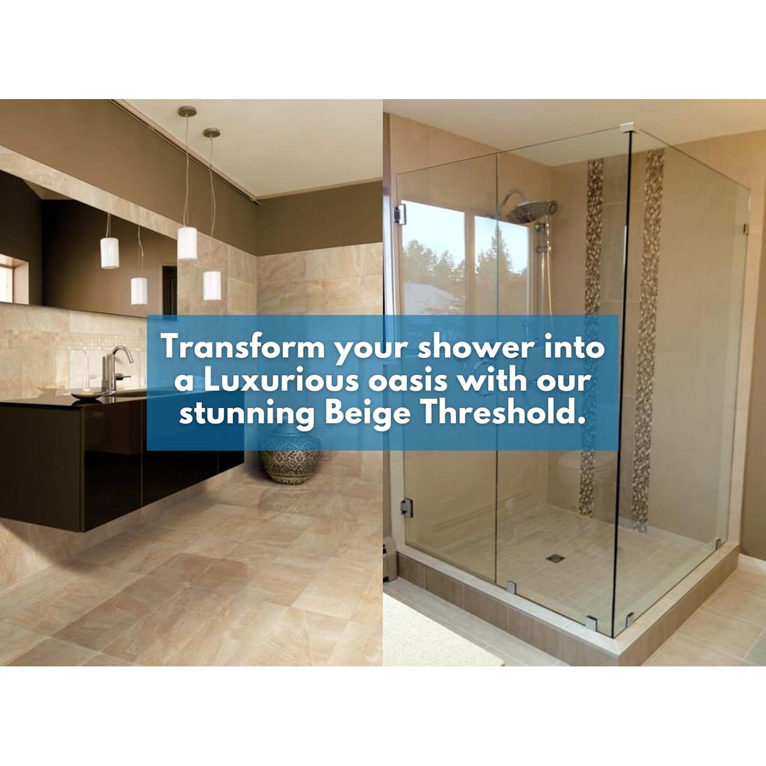 Umbral de Mármol Ingenierizado Beige Threshold.Shop 10-20 cm x Personalizado