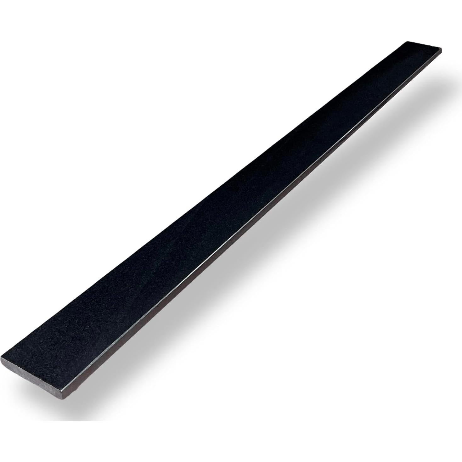 Umbral de Granito Negro Pulido Personalizado 182.88 cm - Threshold.Shop