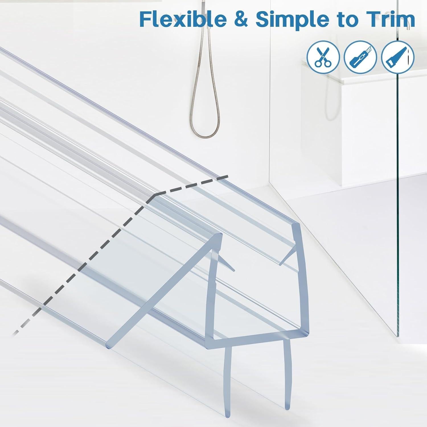 Tira de Sello Inferior para Puerta de Ducha Bougainora 91.44cm