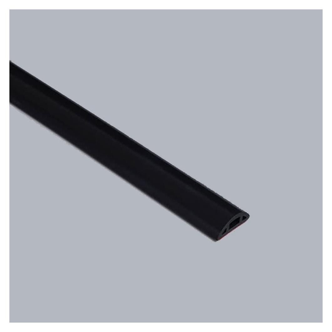 Tira de sellado de silicona autoadhesiva Qtach 183 cm negra