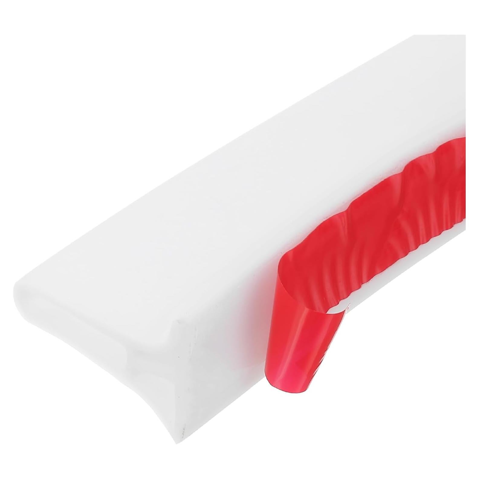 Barrera de Agua para Ducha PATIKIL 1 m Autoadhesiva TPE Blanco