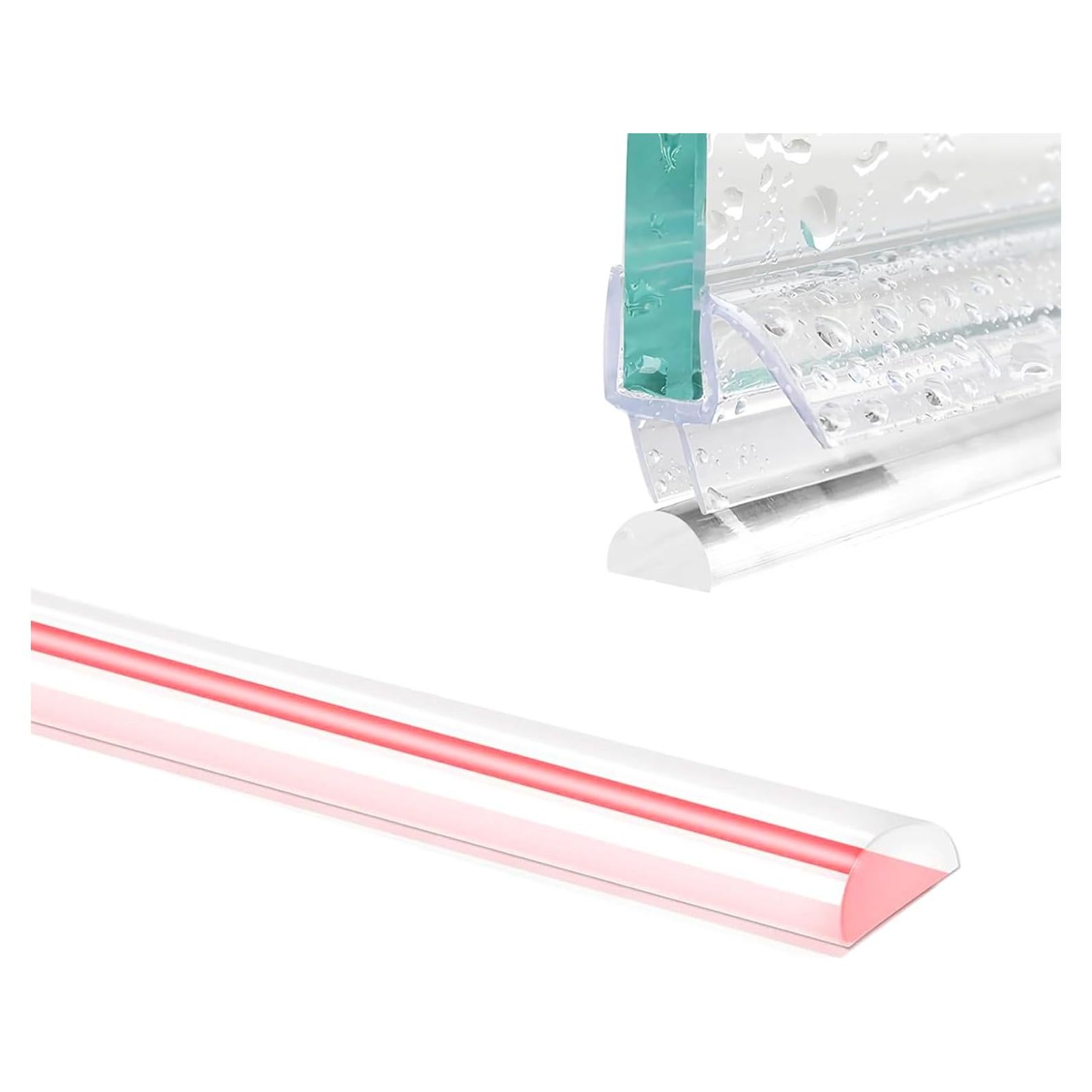 Barrera de Agua 99 cm PHMUNY PVC Transparente Tipo D para Ducha