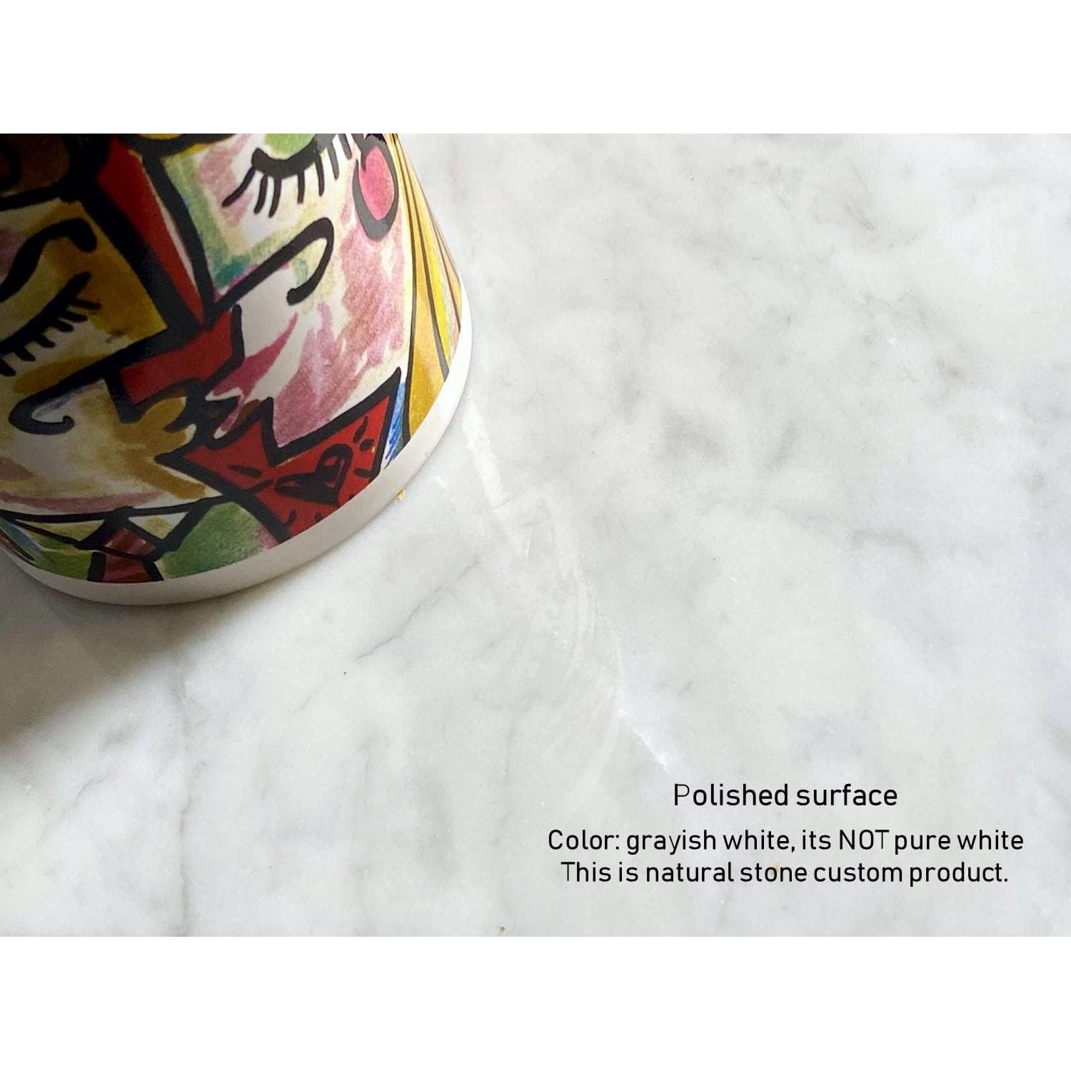 Umbral de Mármol Carrara Gris Claro Tenedos 15.24x152.4 cm