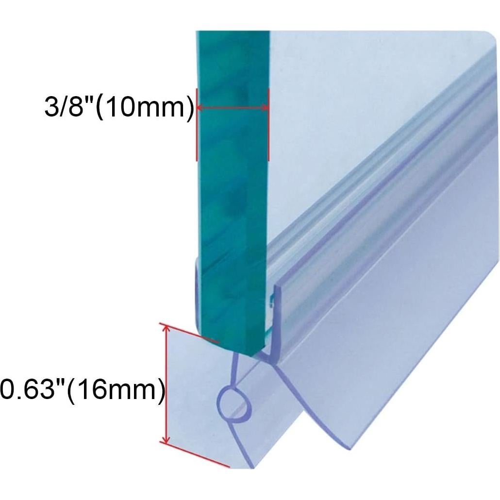 Sello Inferior de Puerta de Ducha Cozylkx 70cm 10mm PVC
