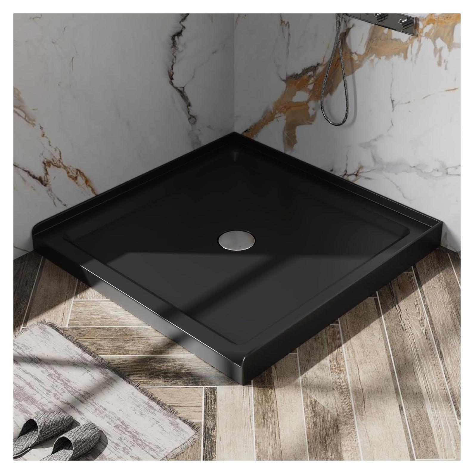 Base de Ducha Cuadrada Goodyo 91.44x91.44 cm Negro