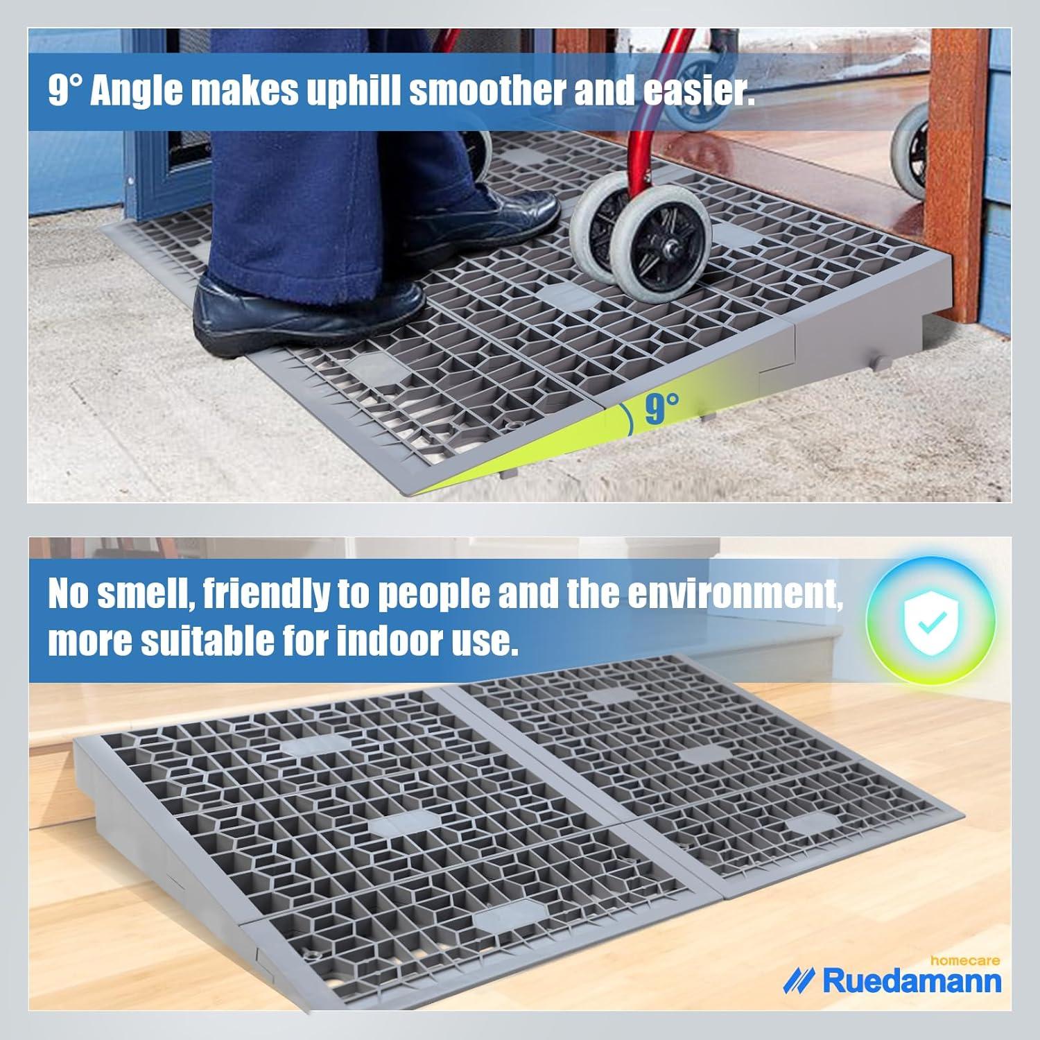 Rampa Modular de Umbral Ruedamann 2" (5.08 cm) 1360 kg