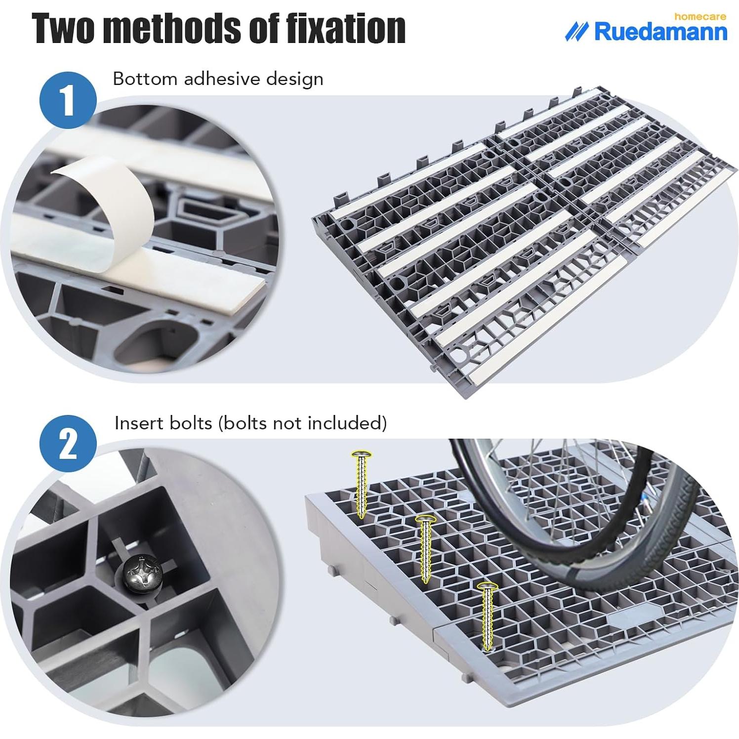 Rampa Modular de Umbral Ruedamann 2" (5.08 cm) 1360 kg