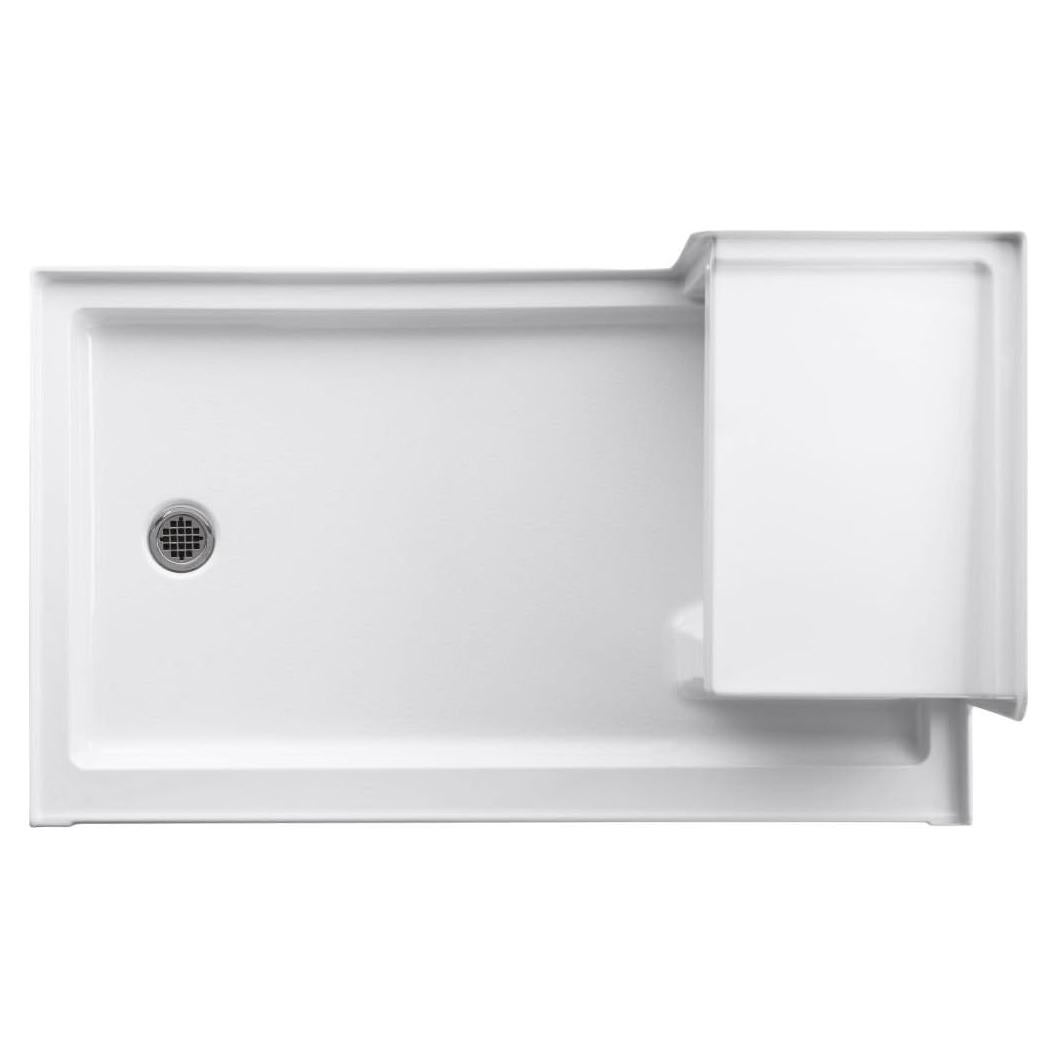 Base de Ducha KOHLER Tresham 152.4x91.4 cm con Asiento Blanco