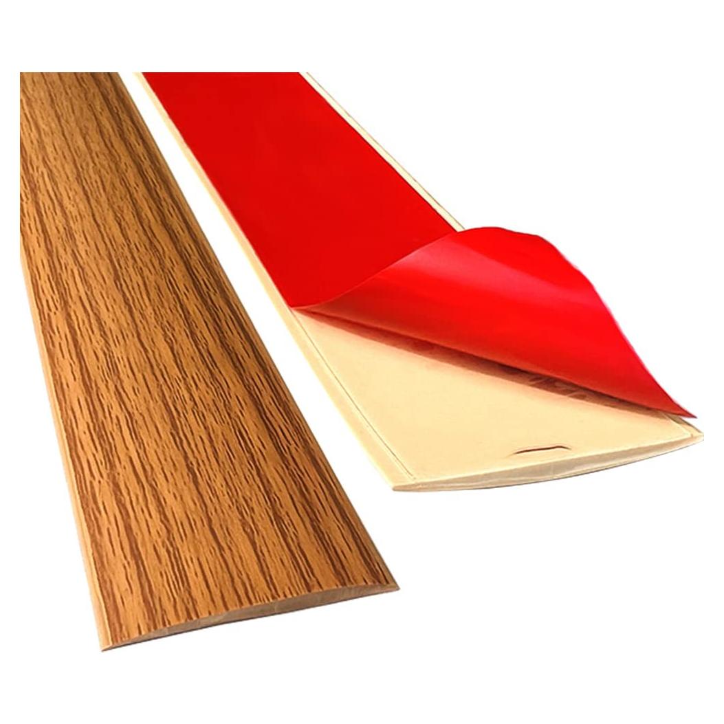 Tira de Transición Autoadhesiva PANO 5 cm x 2 m Madera Marrón