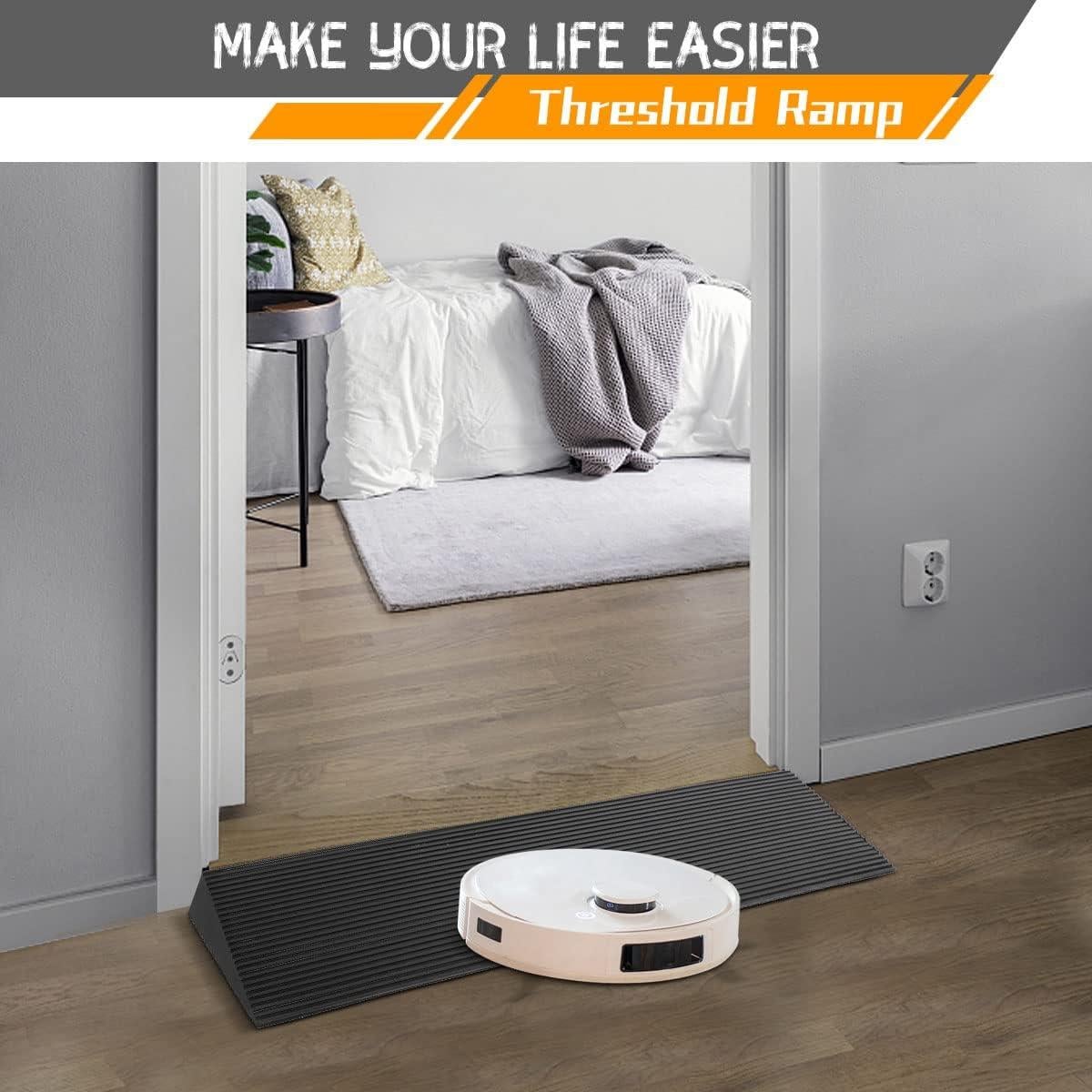 Rampa de umbral de goma BeckTour 1.5" altura 90.16x20 cm