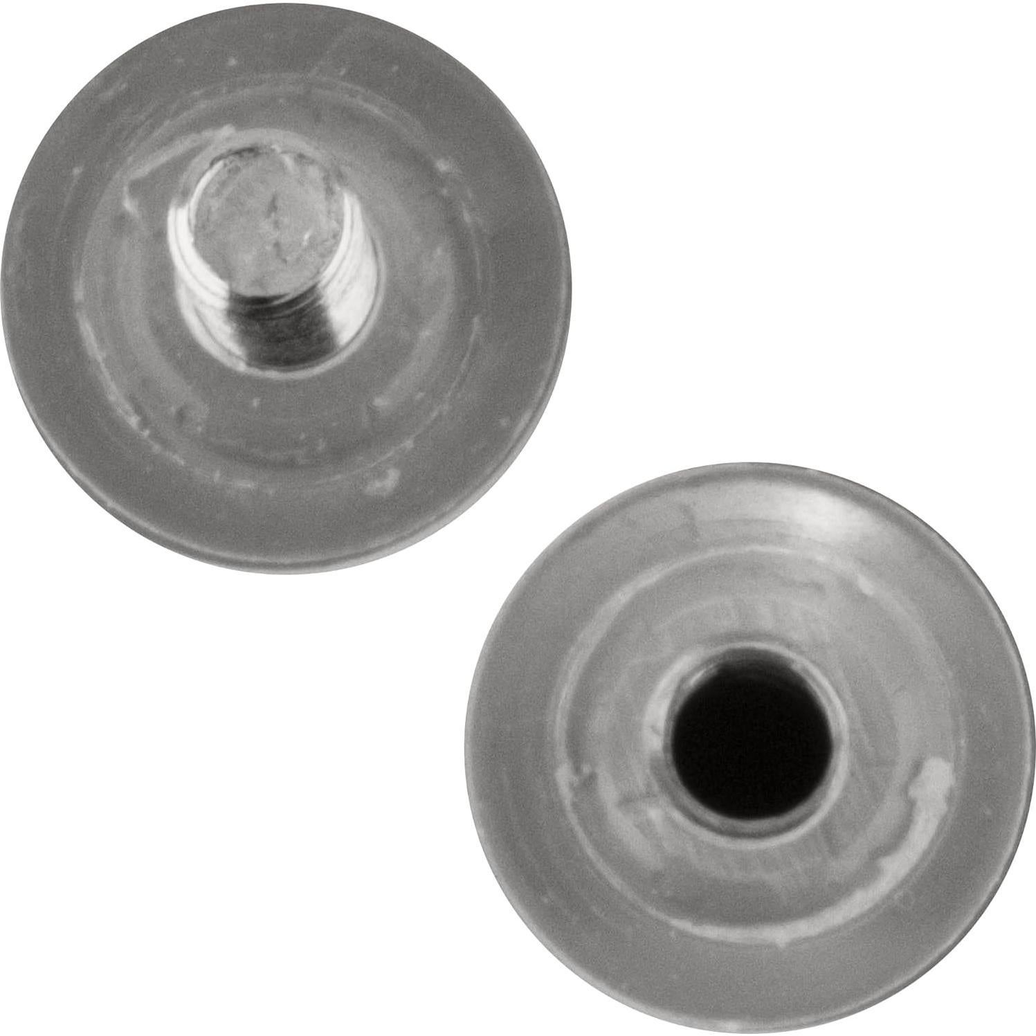 Perilla de Ducha Cilíndrica C.R. Laurence Cromo Pulido