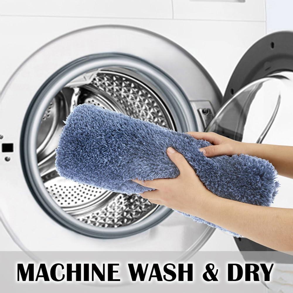 Alfombra de Baño Antideslizante Suchtale 61x41 cm Azul