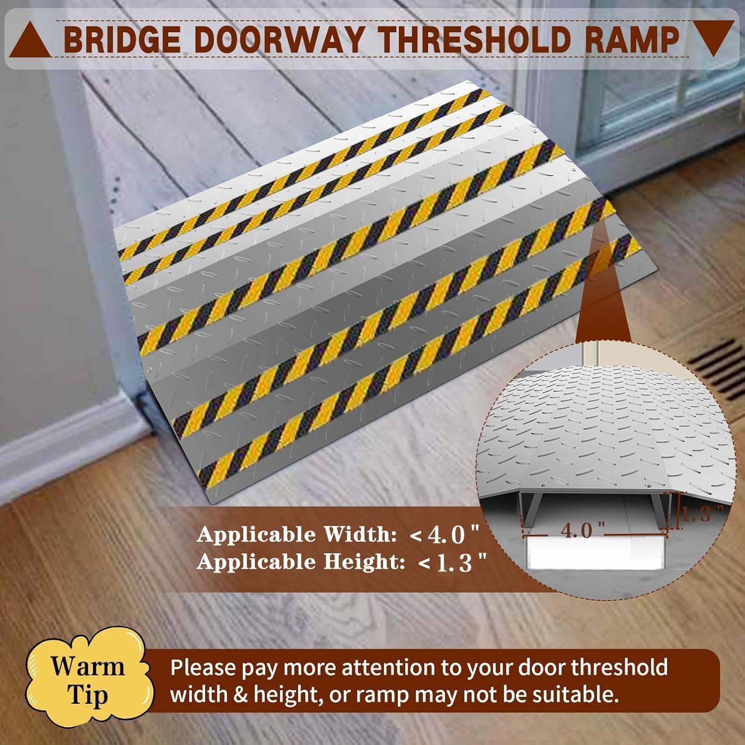 Rampa de Umbral de Puerta Yeezoo 70cm Carga 363kg