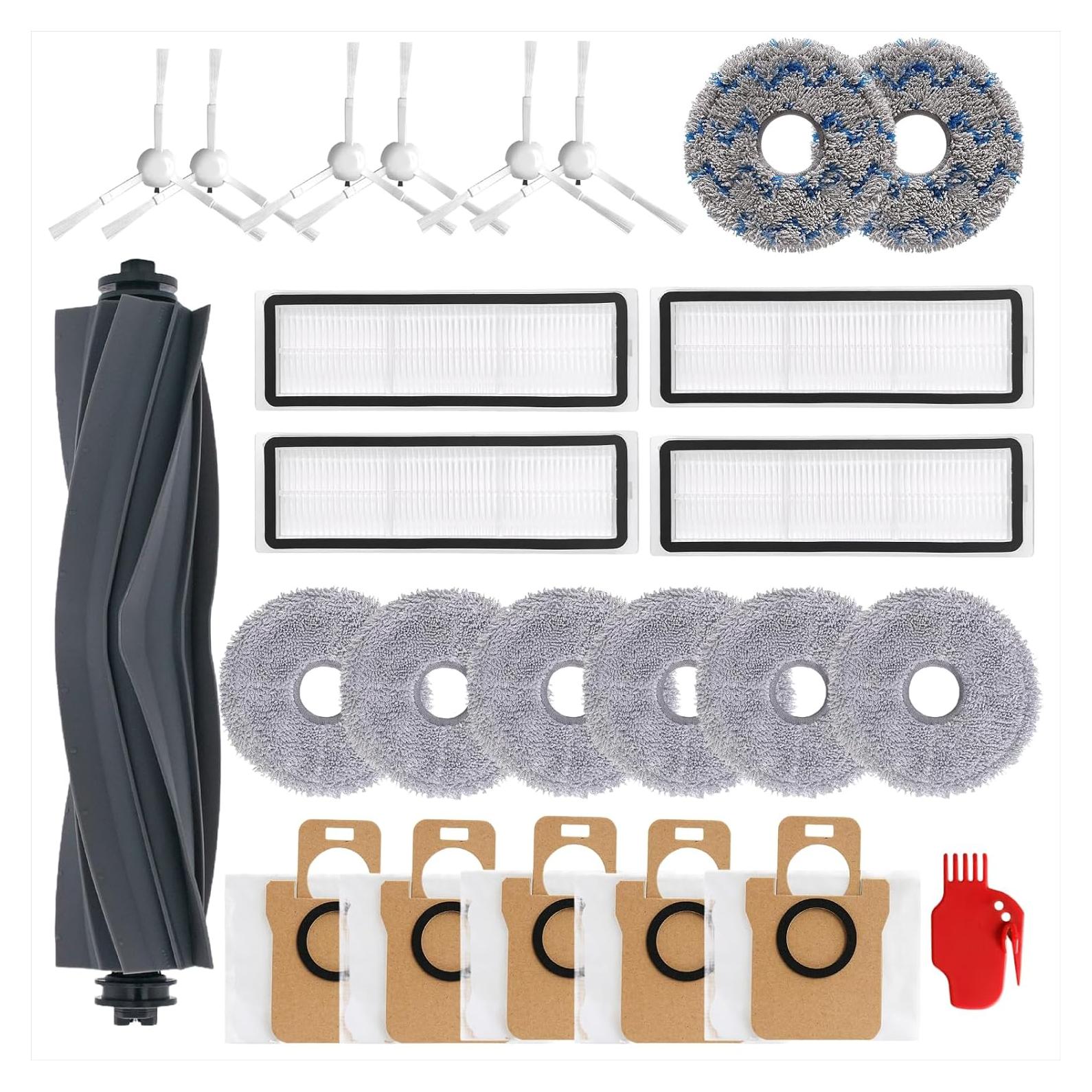 25 Piezas Repuesto Aspiradora Dreame L10S Ultra Pro HEPA