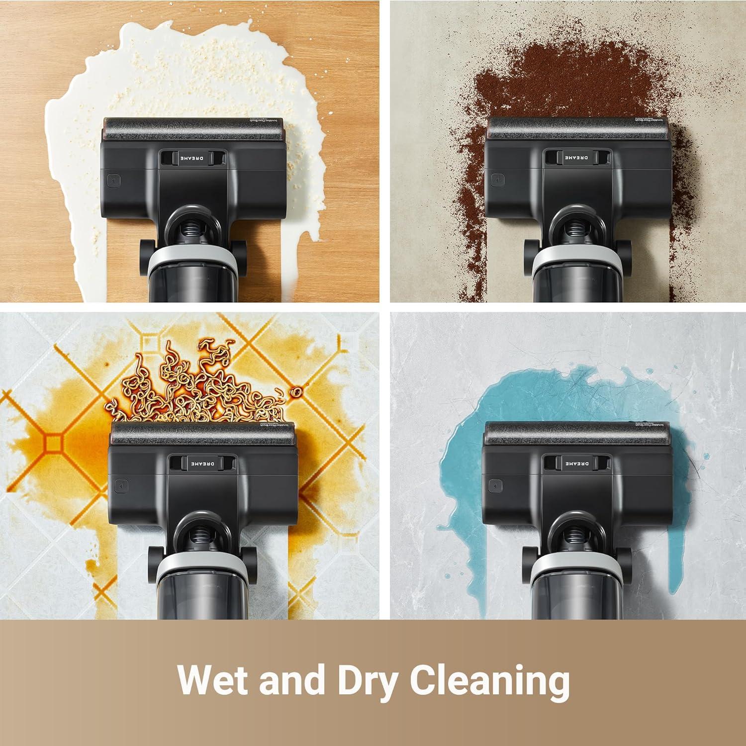 Aspiradora Húmeda y Seca DREAME H14 Inalámbrica 18,000Pa