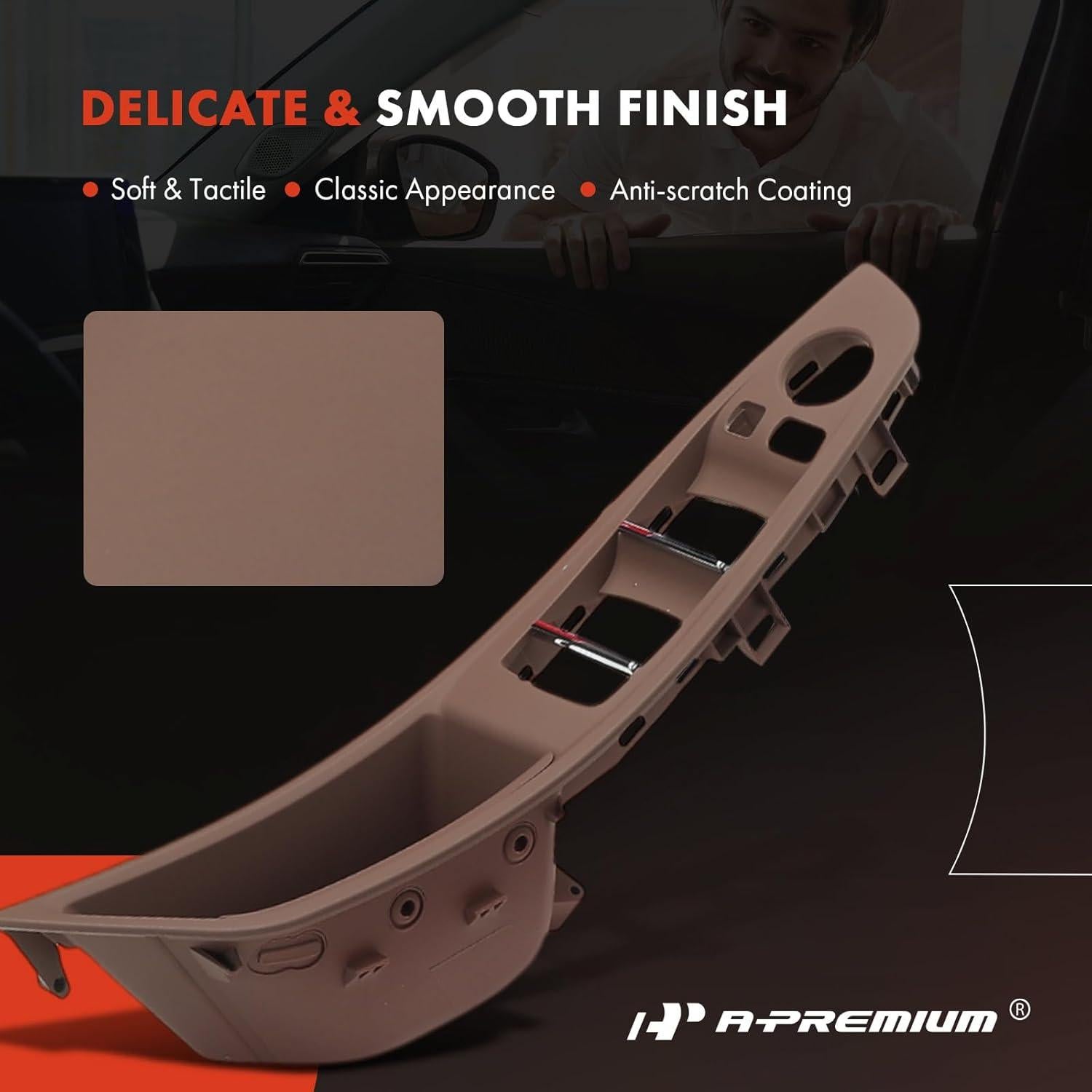 Juego de Cubierta de Manija de Puerta A-Premium para BMW 528i 2010-2016