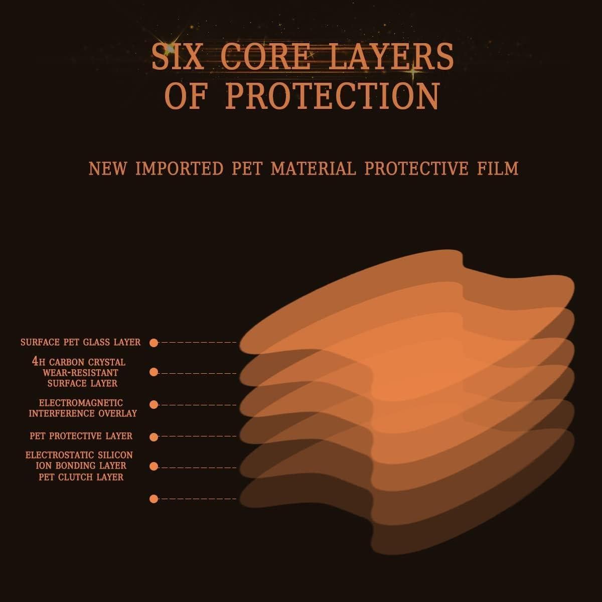 4 Piezas Protector de Manija de Puerta Auto XINLIYA Negro