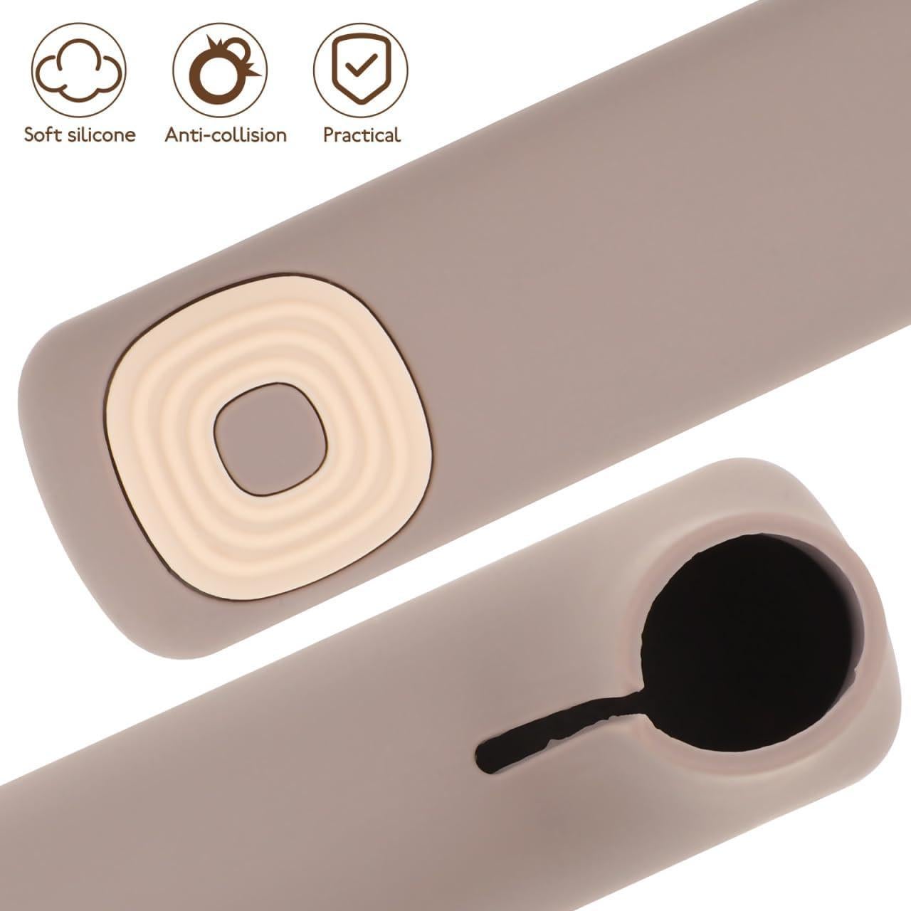 Cubierta de Manija de Puerta de Silicona COHEALI Gris 14.4x5.2cm