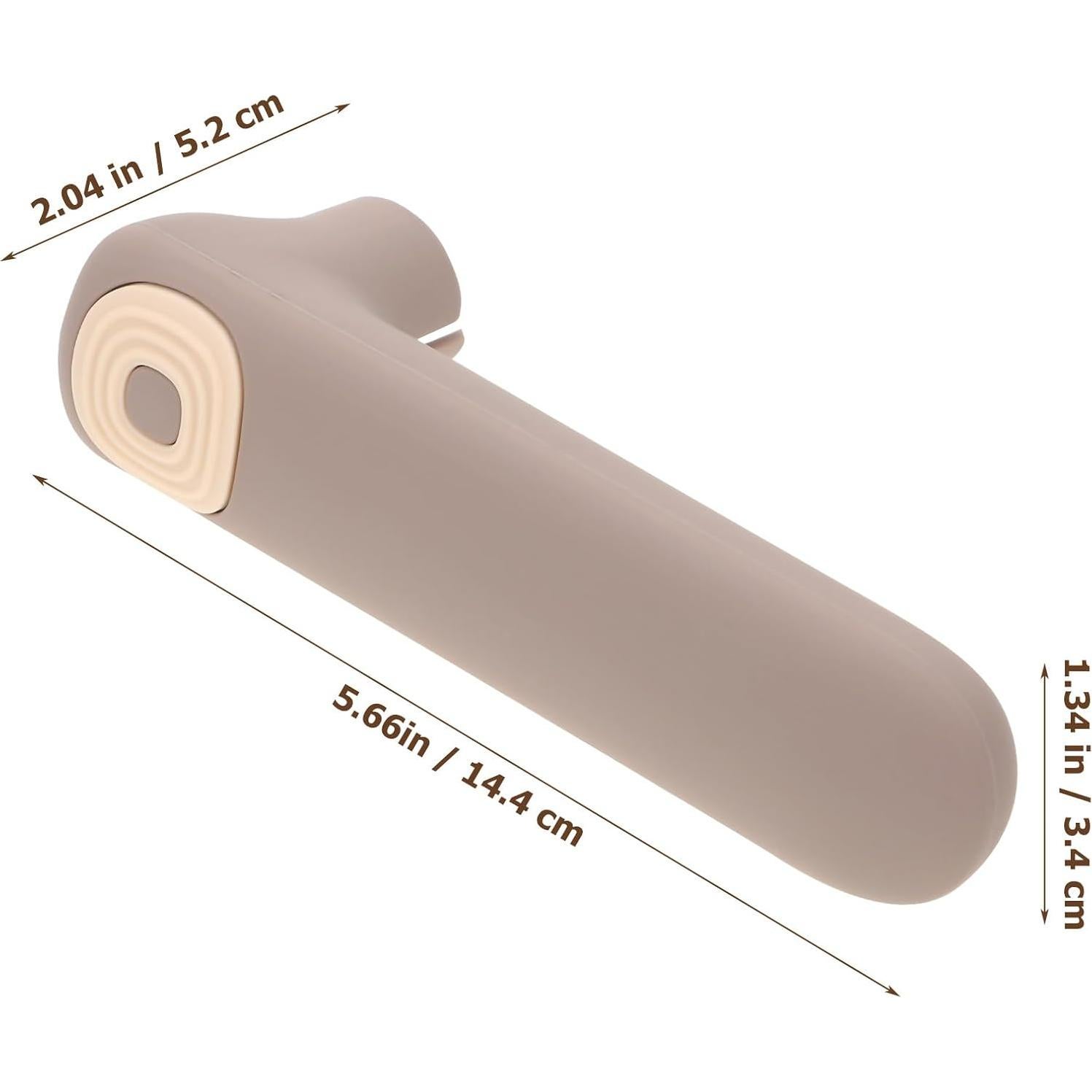 Cubierta de Manija de Puerta de Silicona COHEALI Gris 14.4x5.2cm