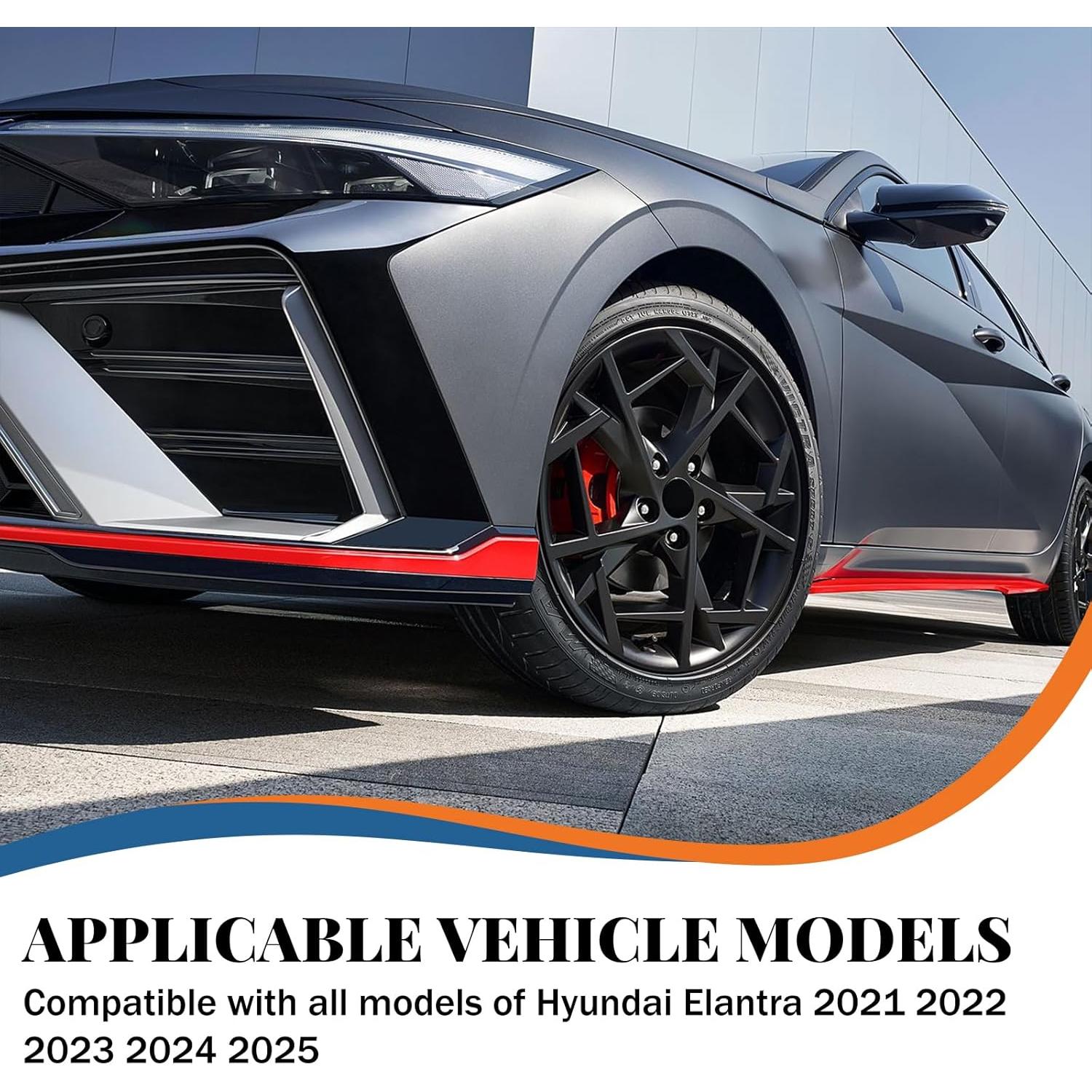 Cubiertas de Manija de Puerta Hyundai Elantra 2021-2025 ZOKYUYS