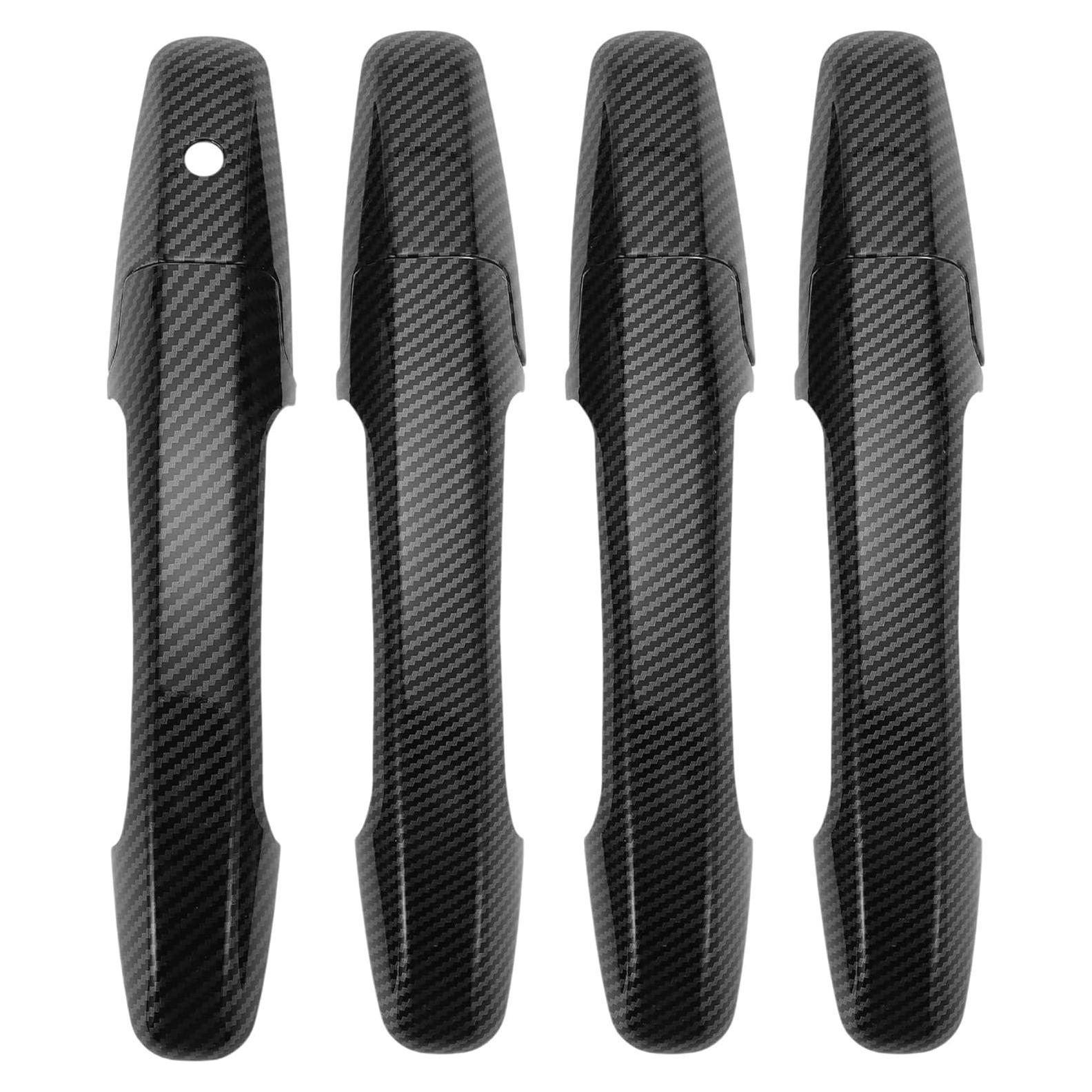 Cubierta de Manija de Puerta Hihaha para Honda Civic 2006-2011 - Fibra de Carbono