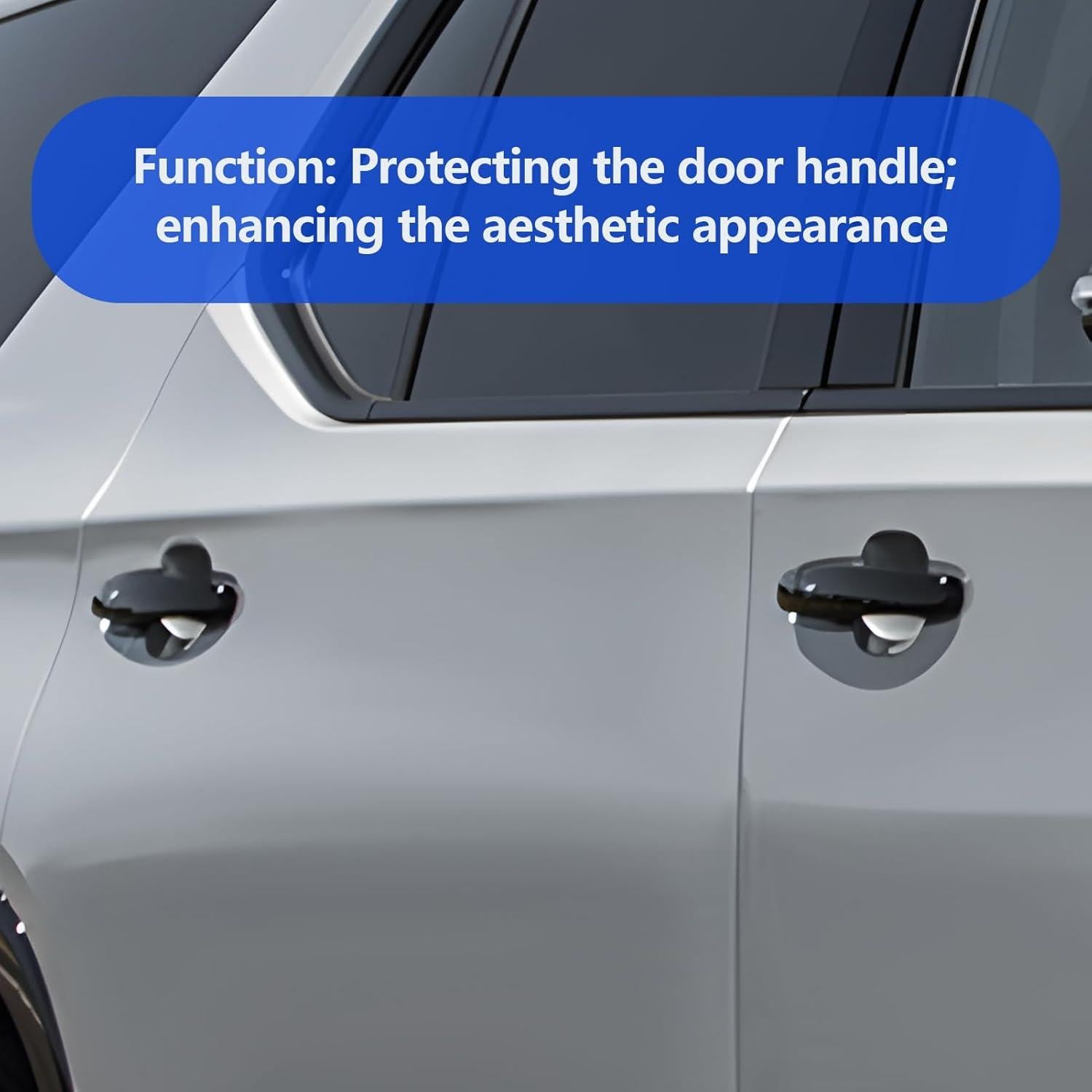 Cubierta de Manija de Puerta Exterior ZyloPlinx Negra