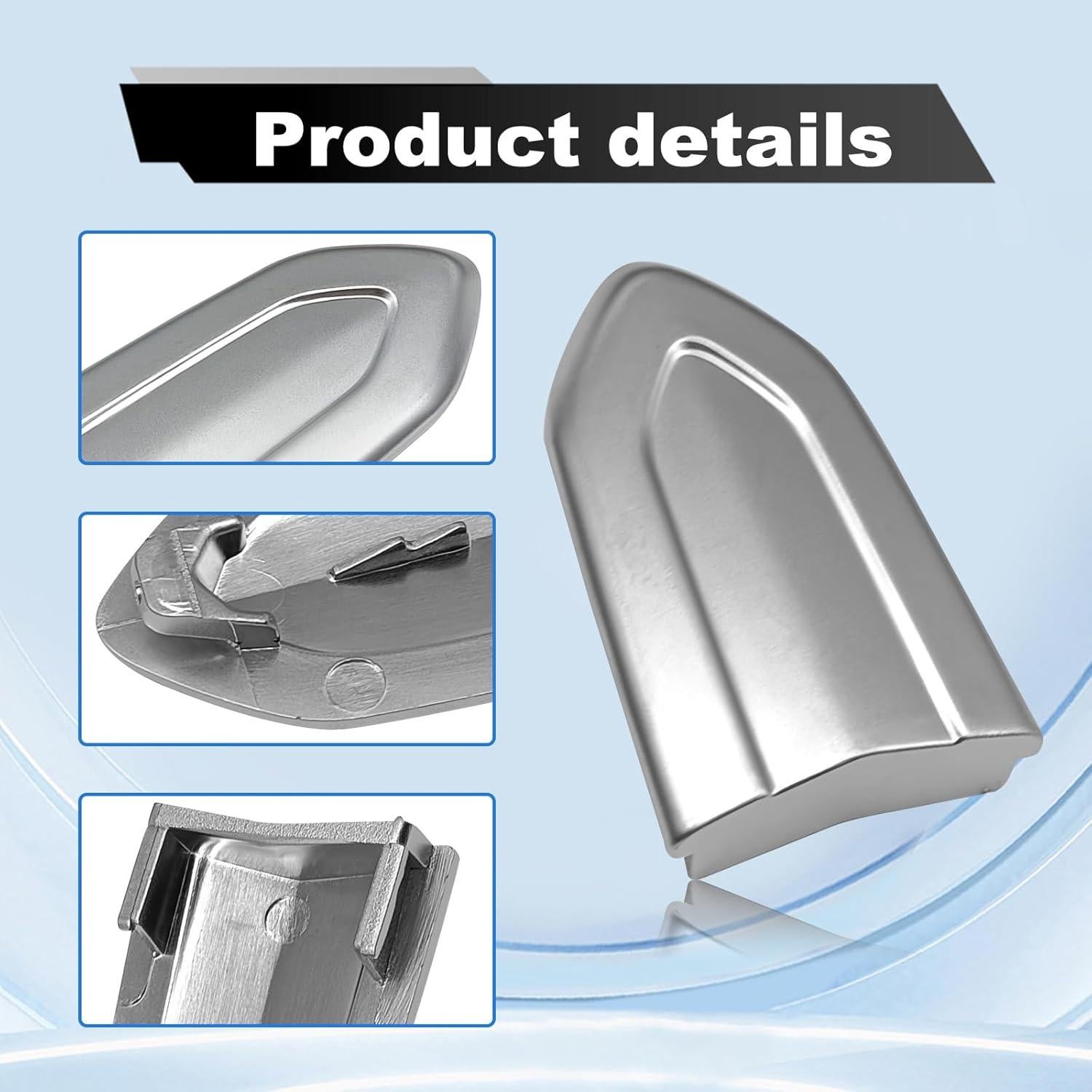 Cubierta de bloqueo de manija de puerta Pleoos para Cadillac