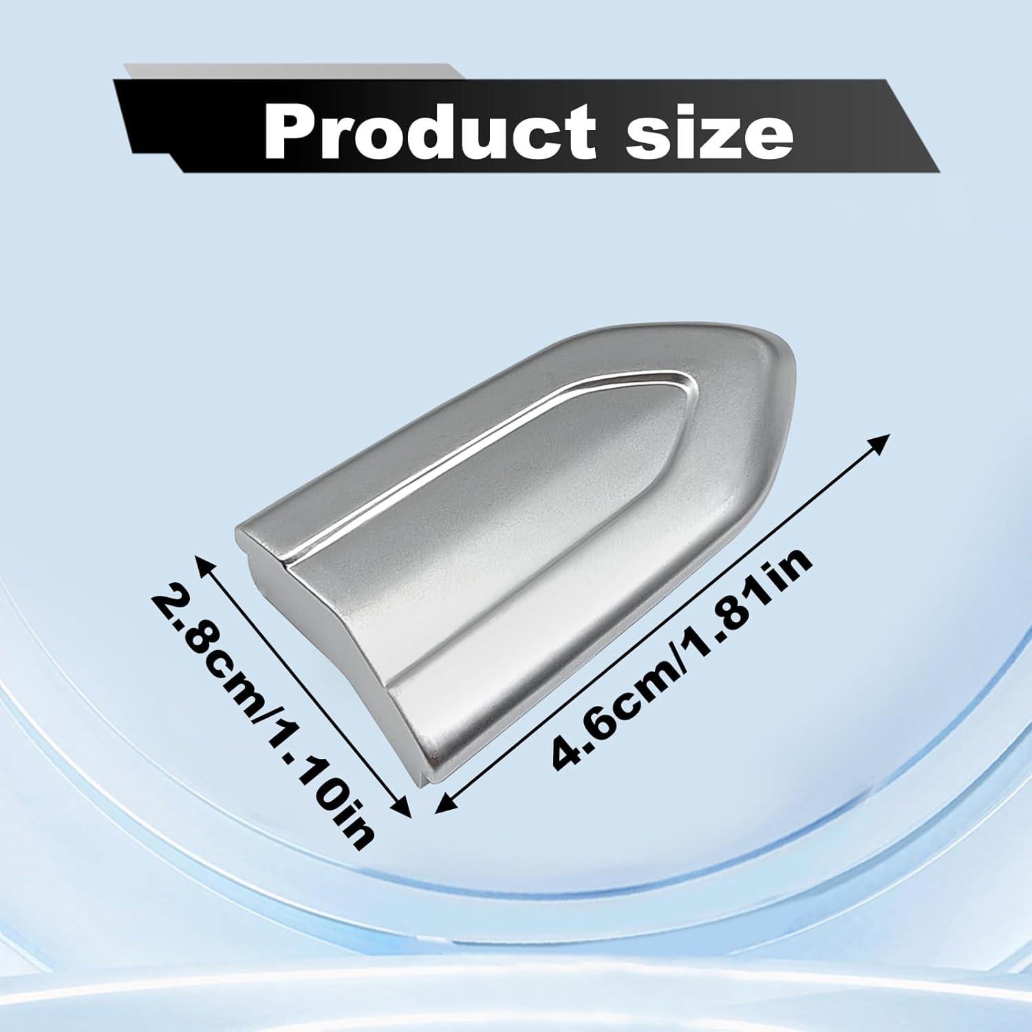 Cubierta de bloqueo de manija de puerta Pleoos para Cadillac