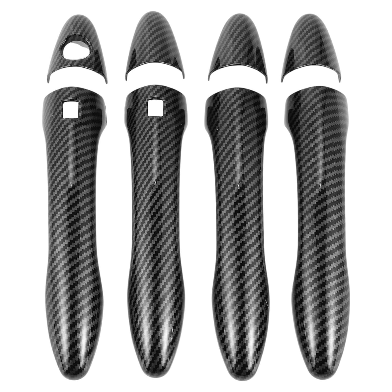 Cubierta de Manija de Puerta Kia Optima K5 2011-2015 ABS Carbono