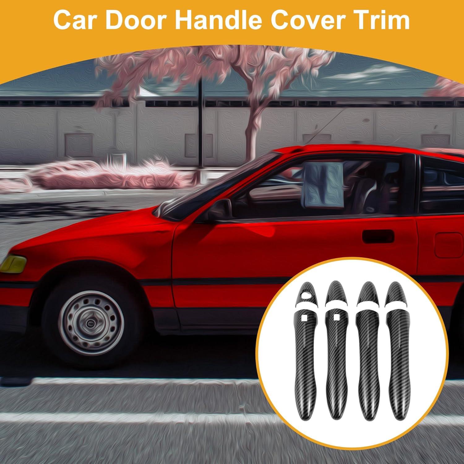 Cubierta de Manija de Puerta Kia Optima K5 2011-2015 ABS Carbono