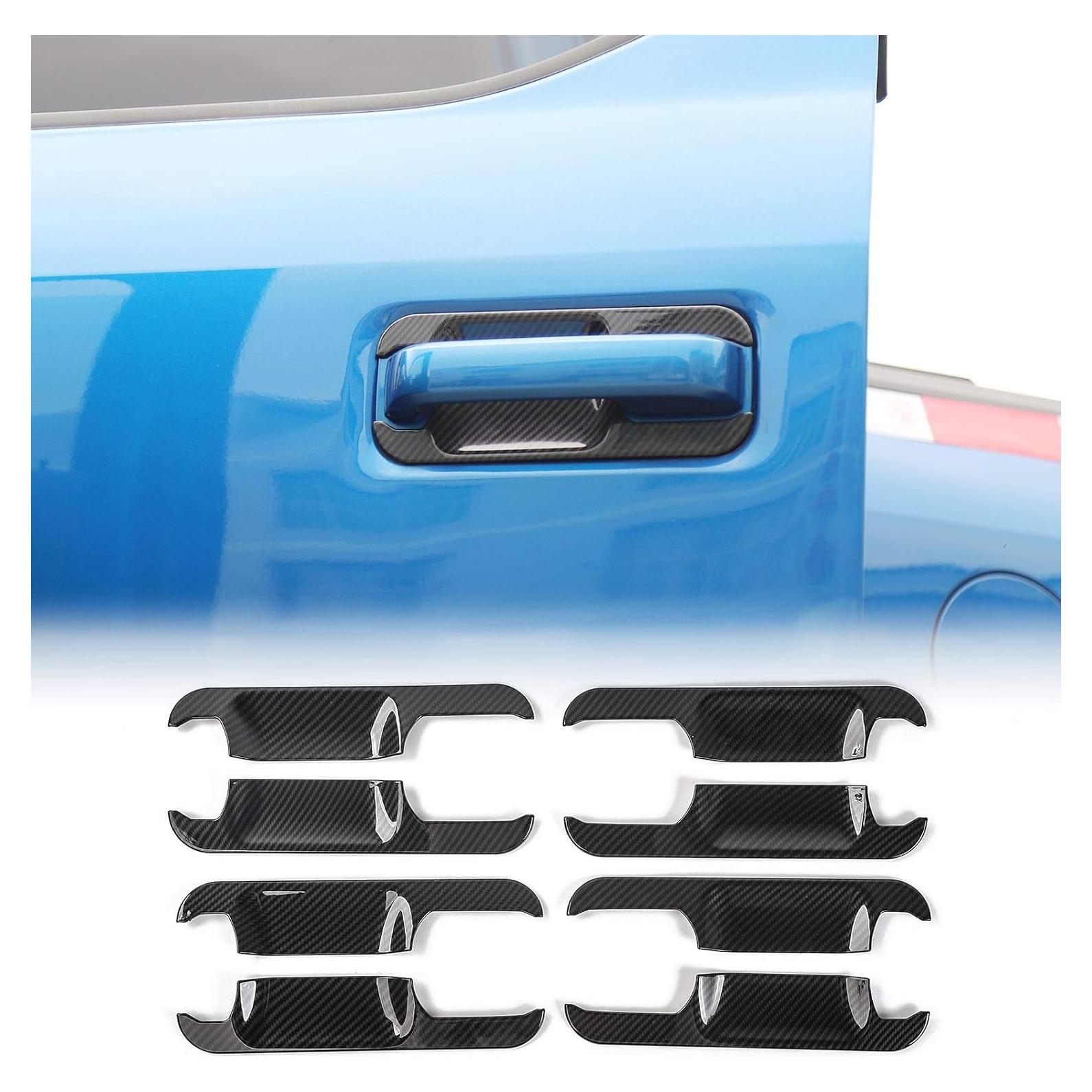 Cubierta de Manija Exterior JeCar para Ford F150 2015-2020, 8 Piezas ABS