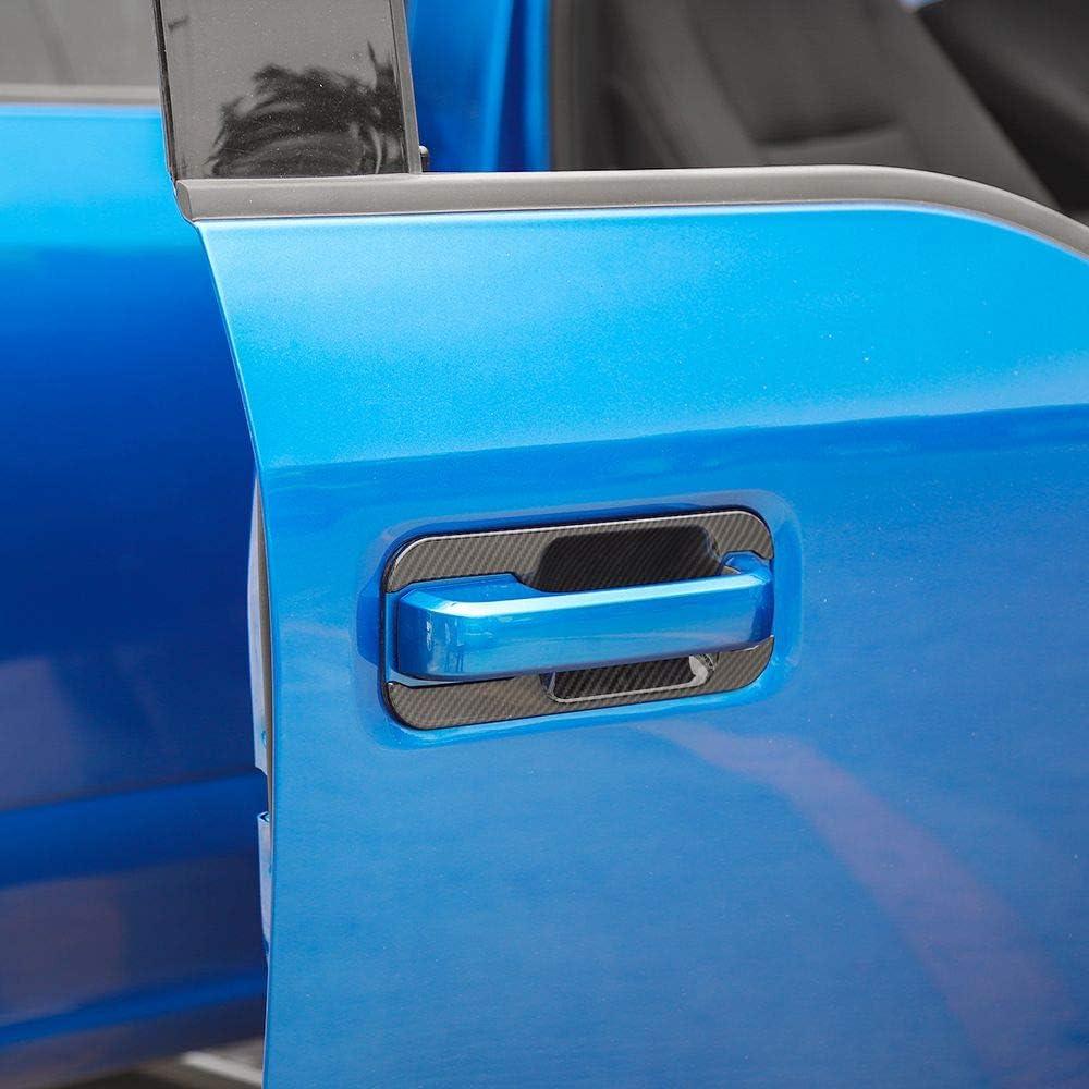 Cubierta de Manija Exterior JeCar para Ford F150 2015-2020, 8 Piezas ABS