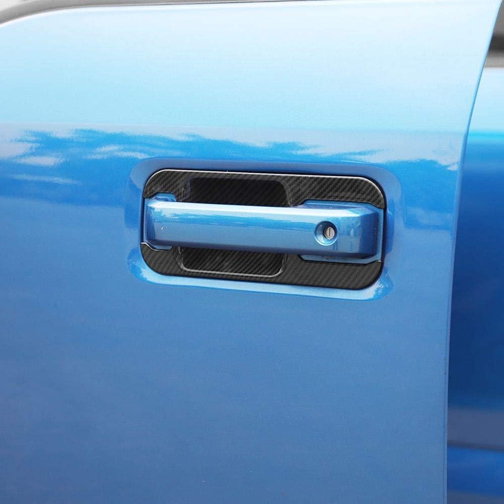 Cubierta de Manija Exterior JeCar para Ford F150 2015-2020, 8 Piezas ABS