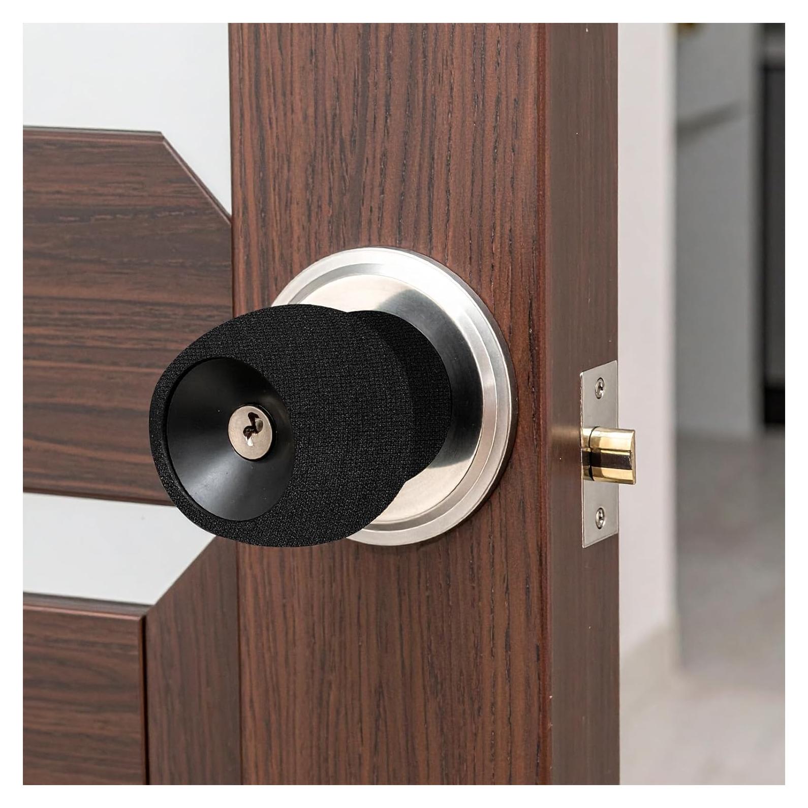 Cubiertas Redondas para Manijas de Puerta Zelphvt - 4 Pcs Antiescaldamiento