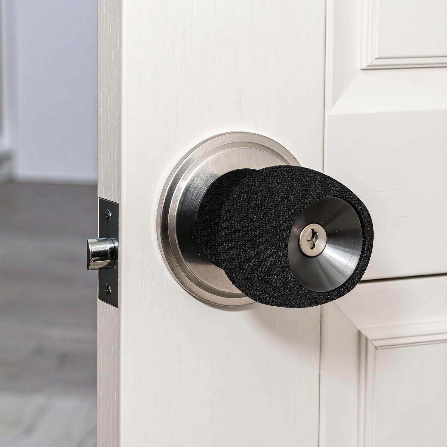 Cubiertas Redondas para Manijas de Puerta Zelphvt - 4 Pcs Antiescaldamiento