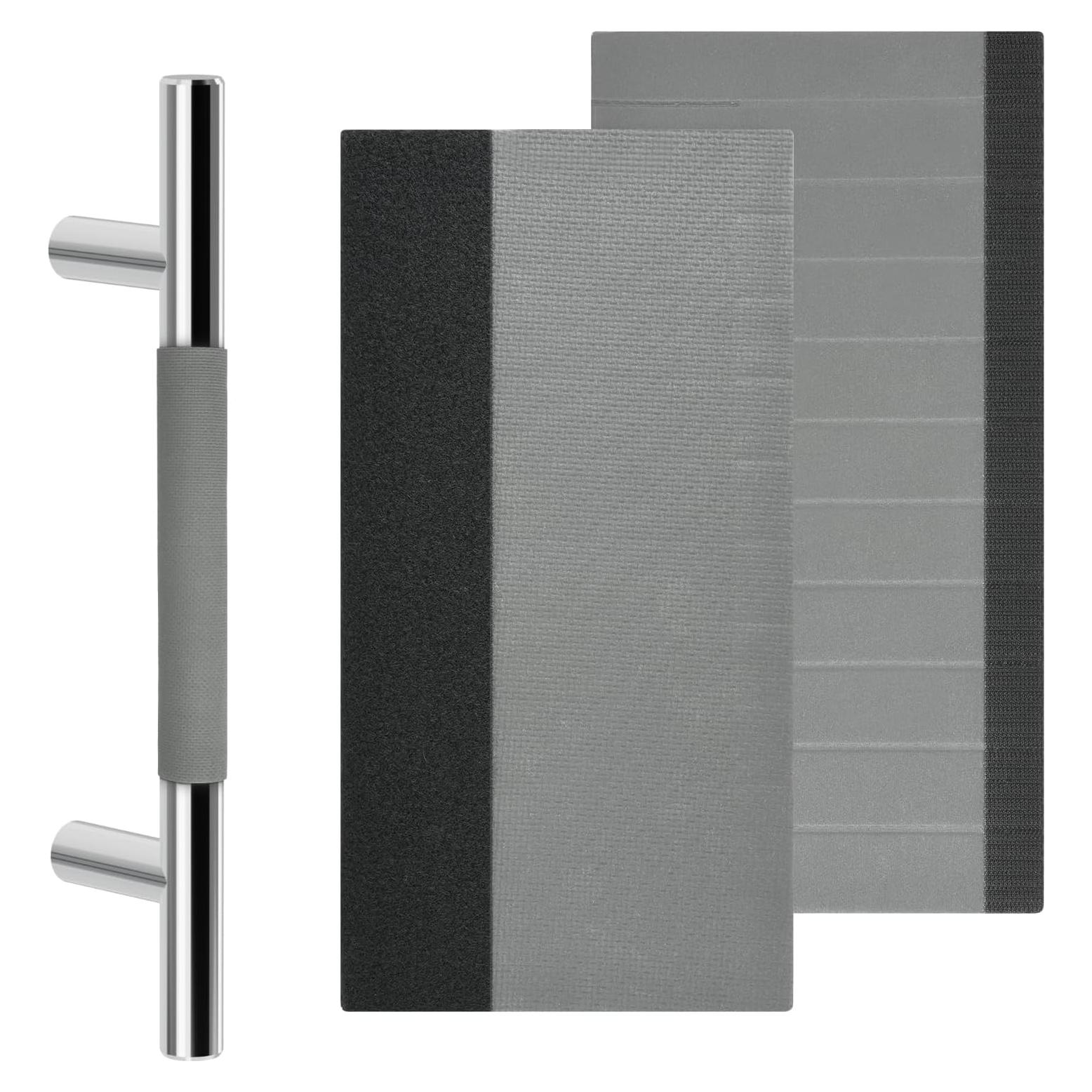 Cubierta de Manija de Puerta Homakover Gris - 2 Unidades Ajustables