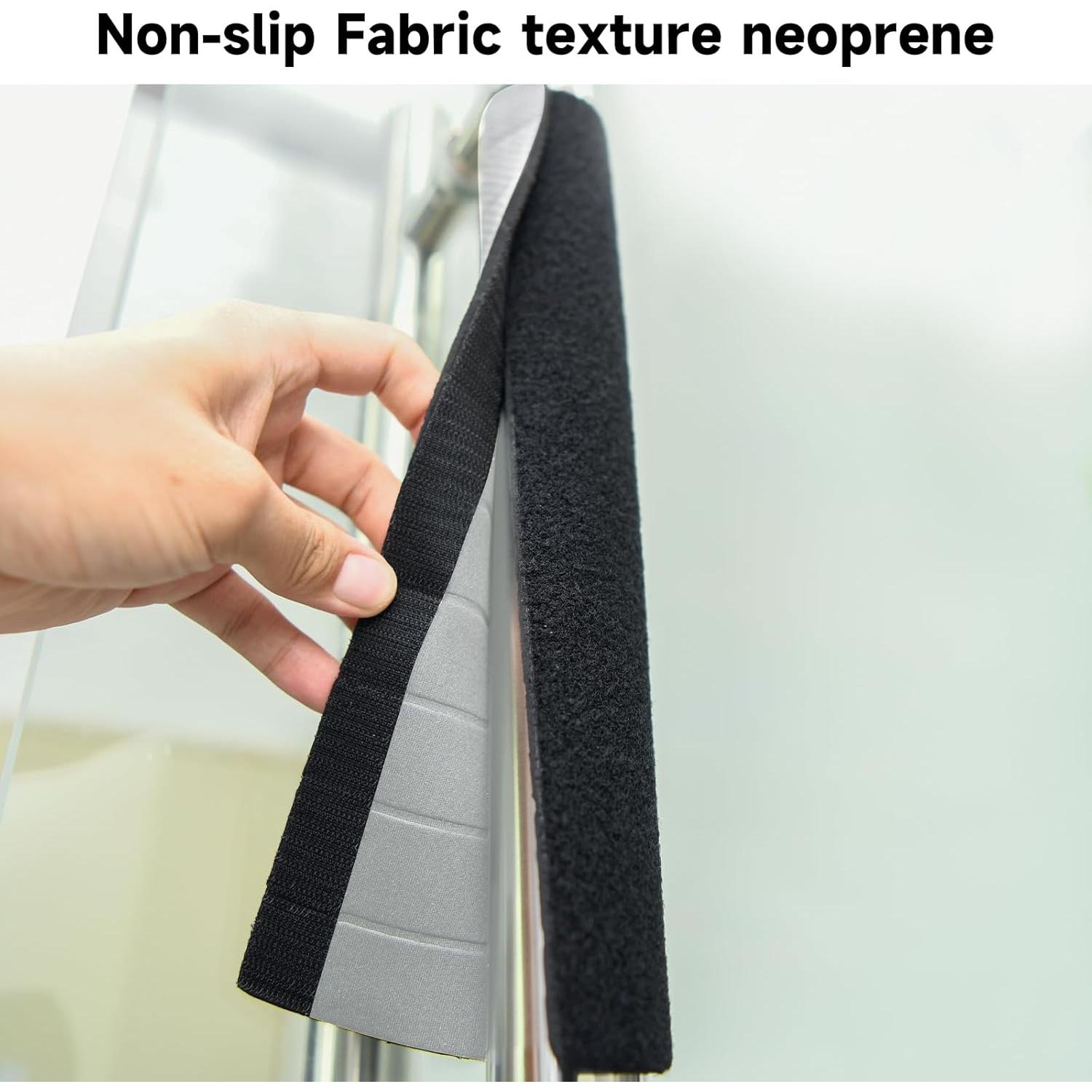 Cubierta de Manija de Puerta Homakover Gris - 2 Unidades Ajustables