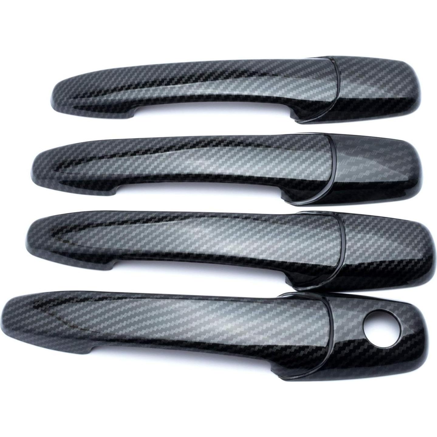 Cubierta de Manija de Puerta Exterior Xotic Tech 8 Piezas ABS Carbono