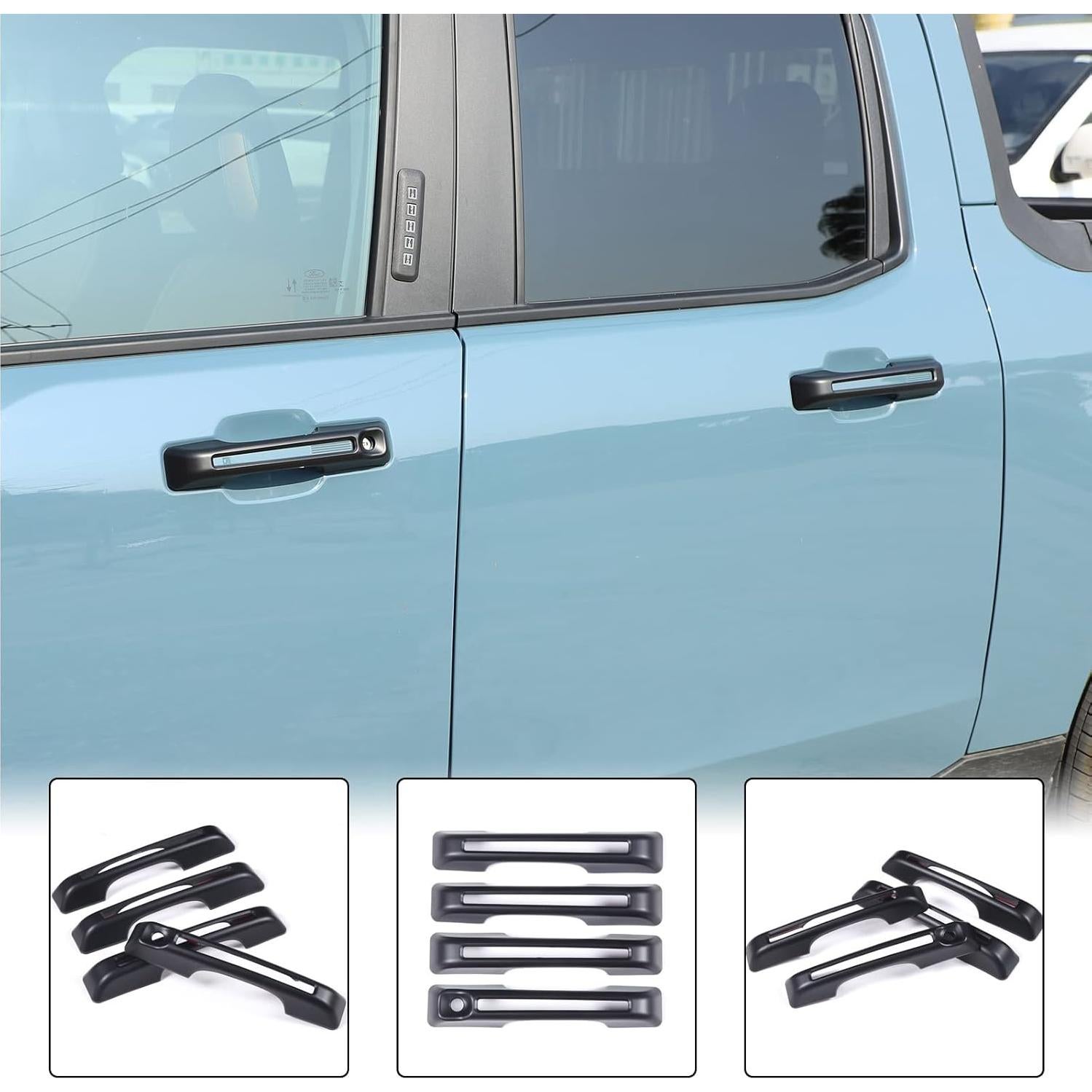 Cubierta de Manija de Puerta Exterior Aunginsy para Ford 2022-2025