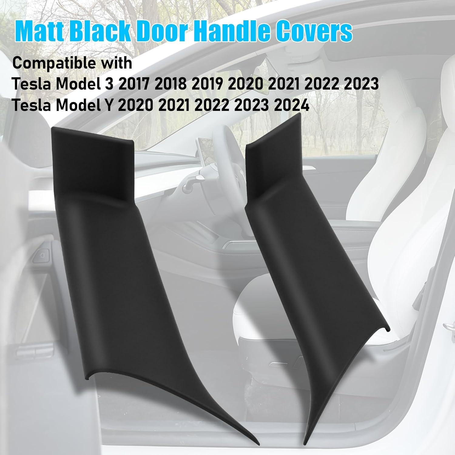 Cubiertas de Manijas de Puerta Jaronx para Tesla Modelo 3/Y 2017-2024