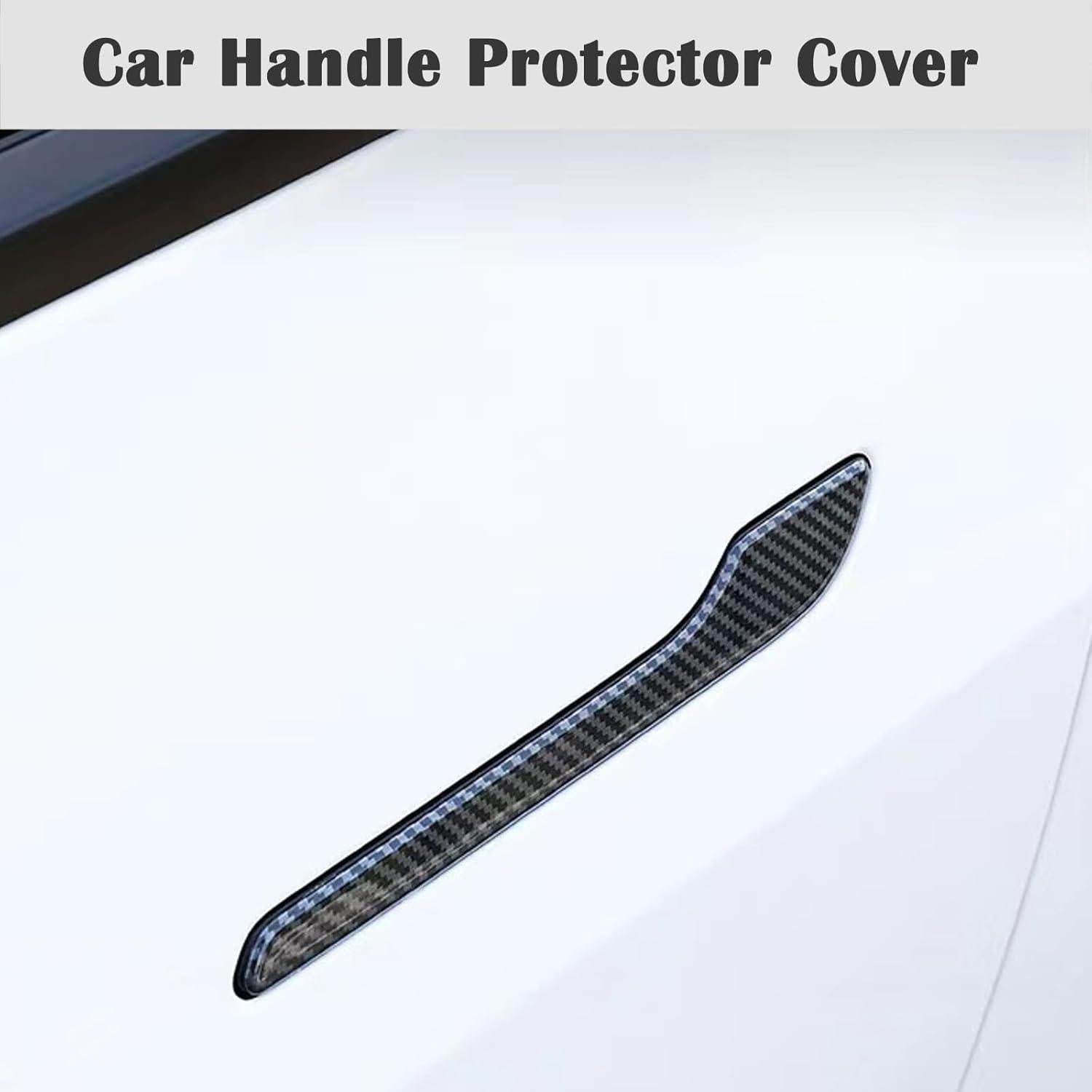 Cubierta de Mango de Coche Suleto para Tesla Modelo 3/Y 2017-2023