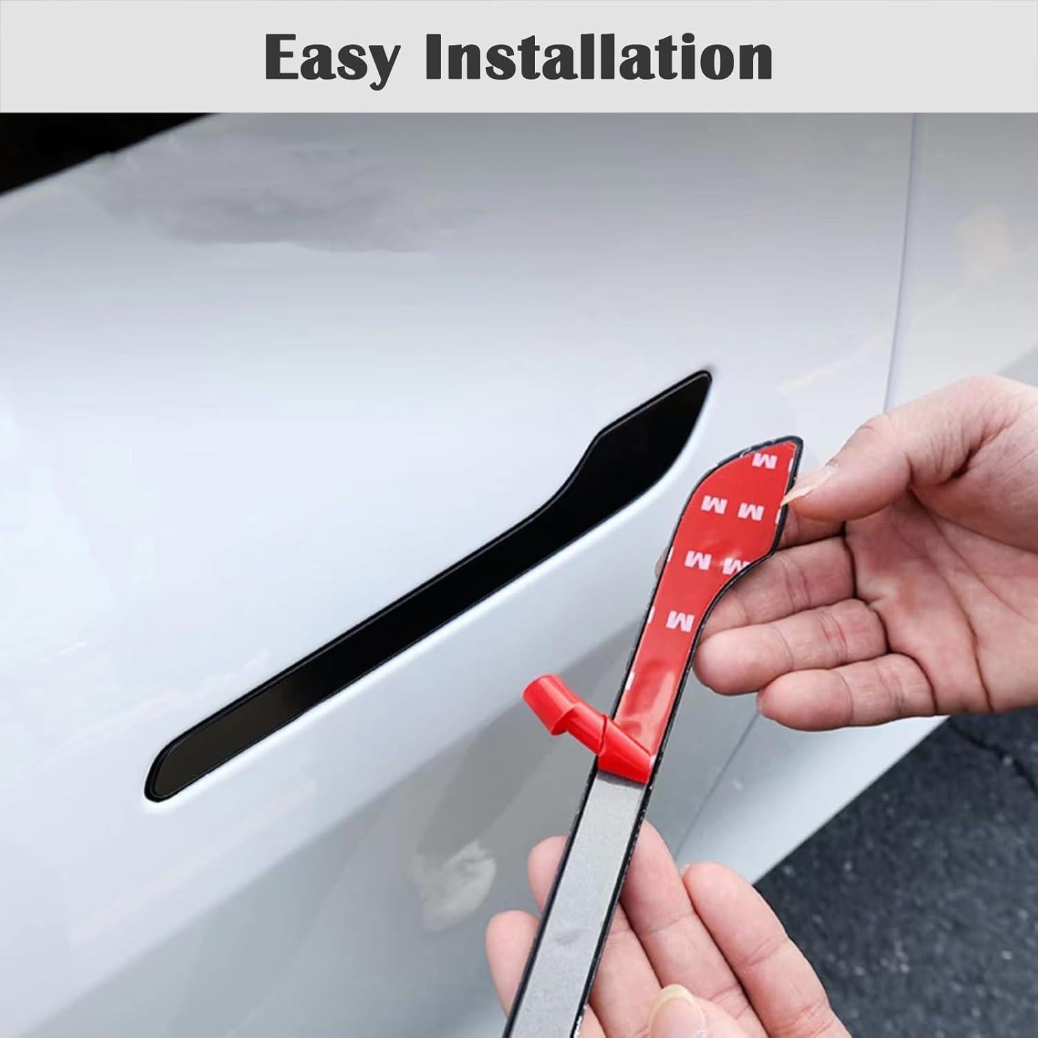 Cubierta de Mango de Coche Suleto para Tesla Modelo 3/Y 2017-2023