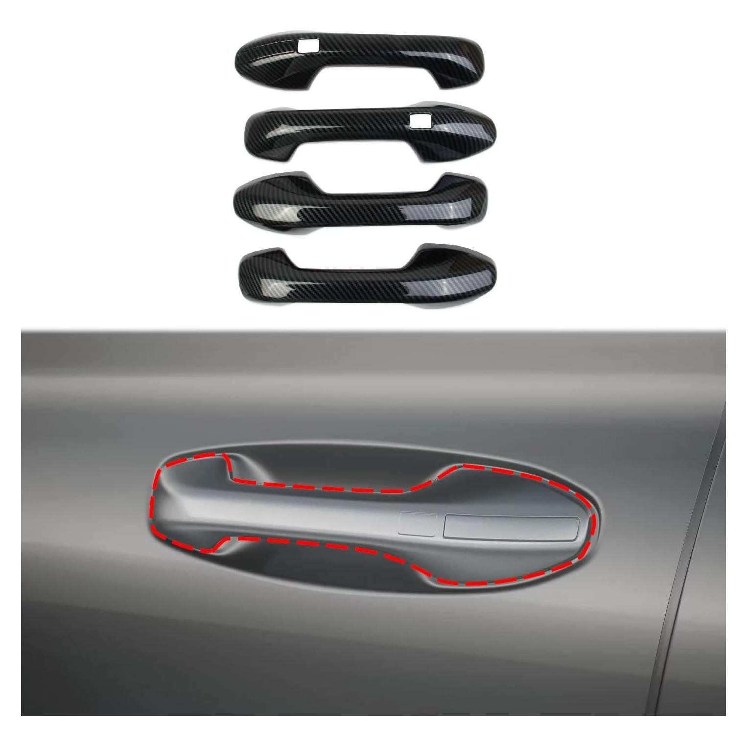 Cubierta de Manijas de Puerta Korlot para Hyundai Palisade 2023-2025