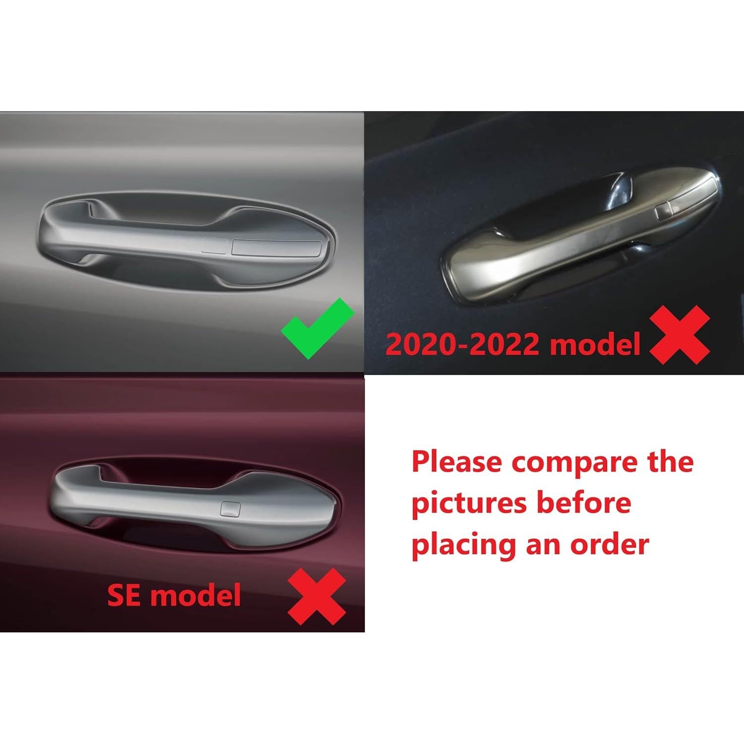 Cubierta de Manijas de Puerta Korlot para Hyundai Palisade 2023-2025