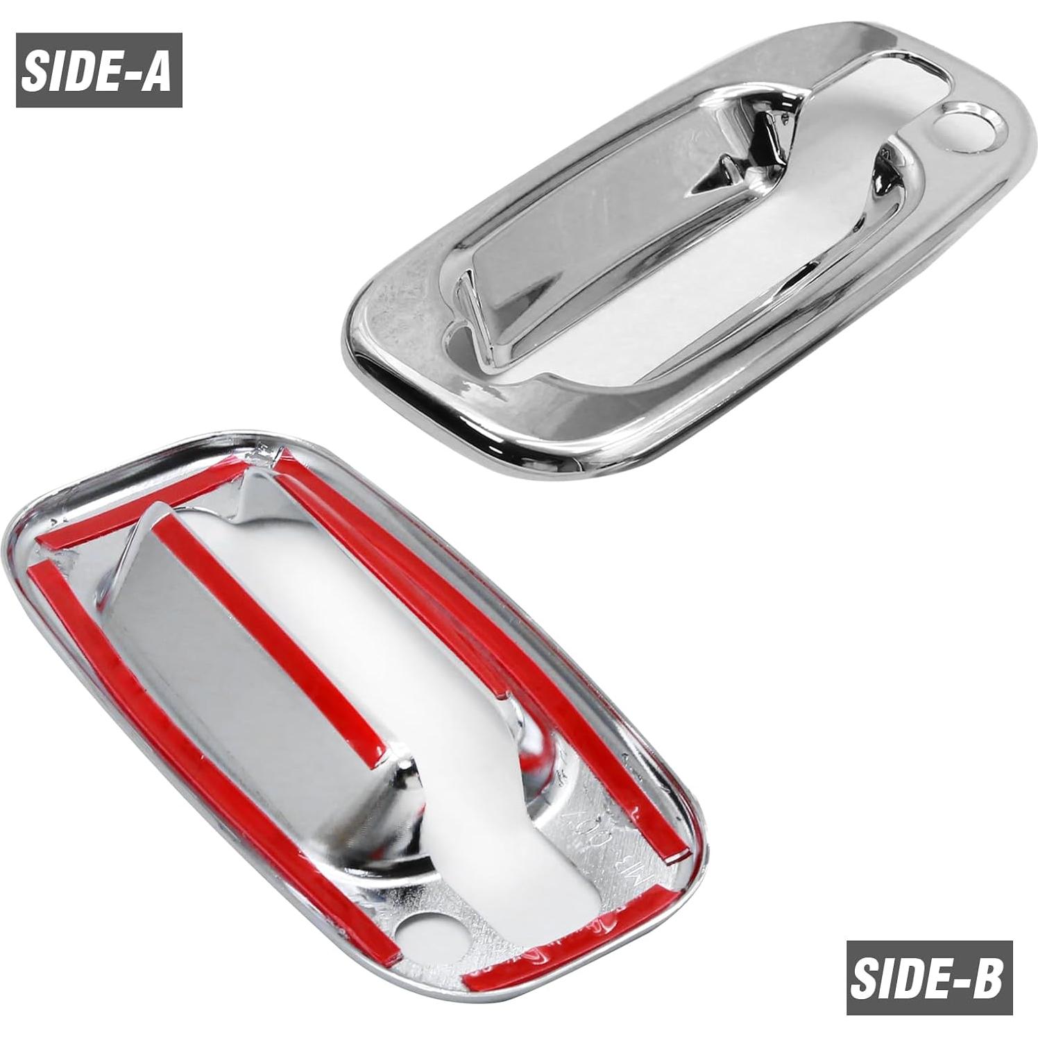 Cubiertas de Manijas de Puerta Cromadas Anxingo 2 Pcs para Chevrolet y GMC