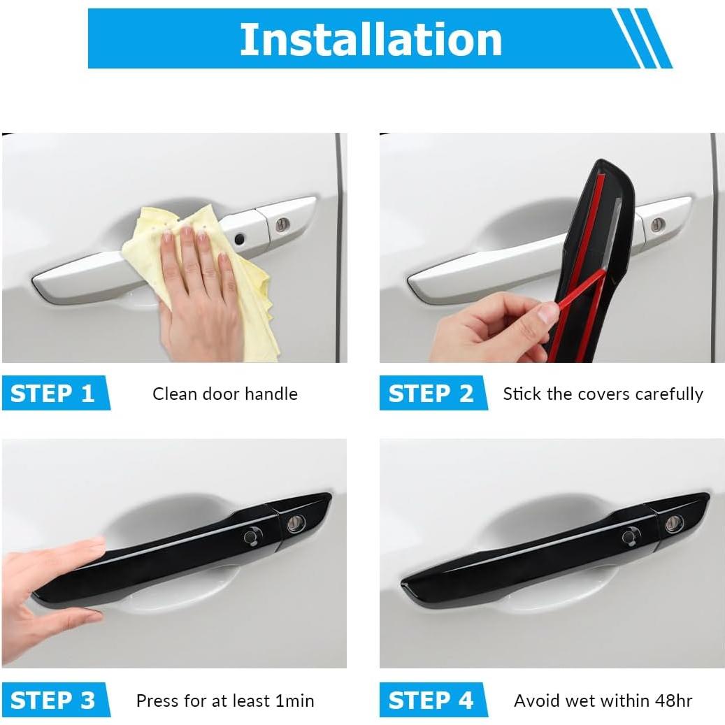 Cubierta de Manija de Puerta DLOVEG para Honda Civic 2016-2021