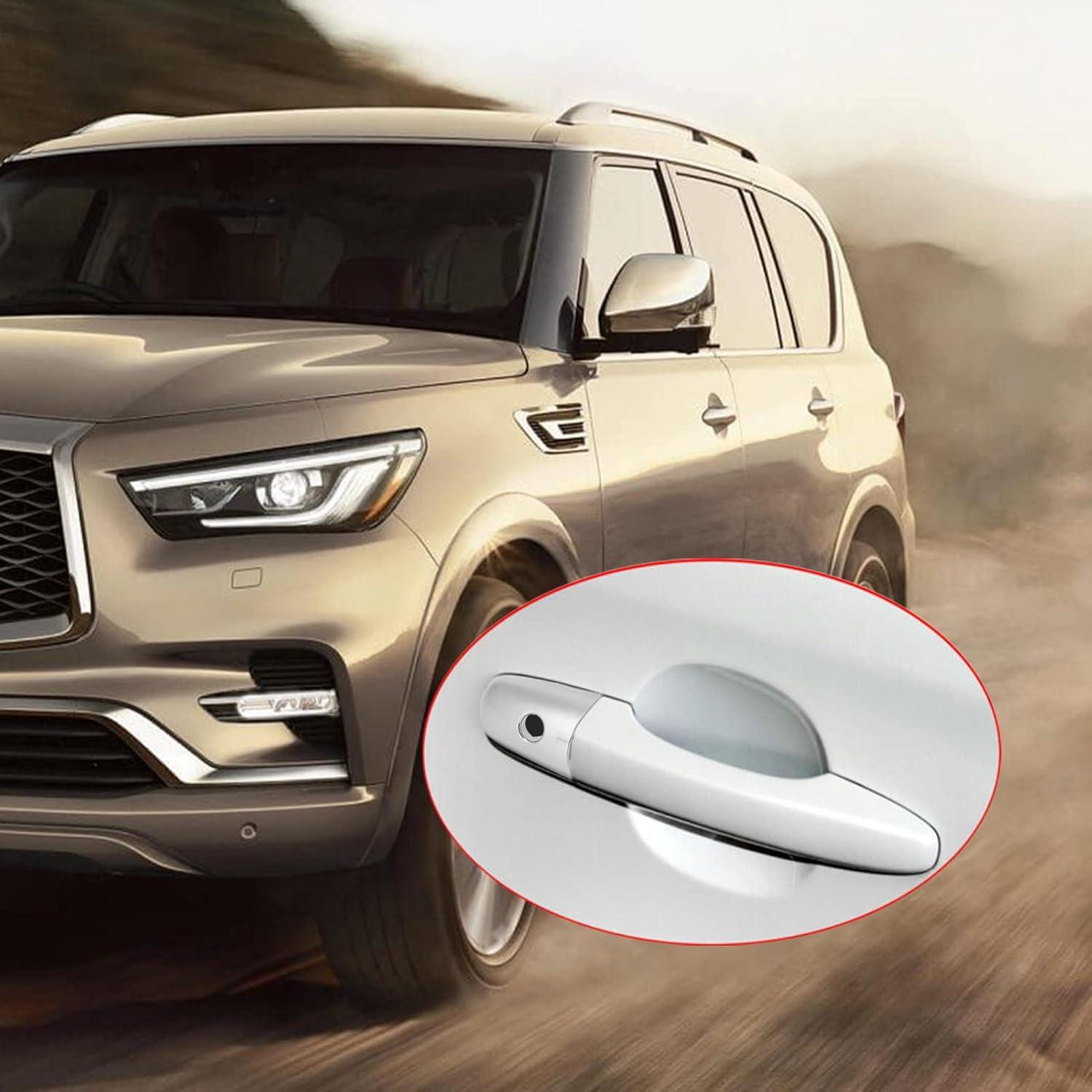 Cubierta de manija de puerta Keenso cromo izquierda QX60 QX70